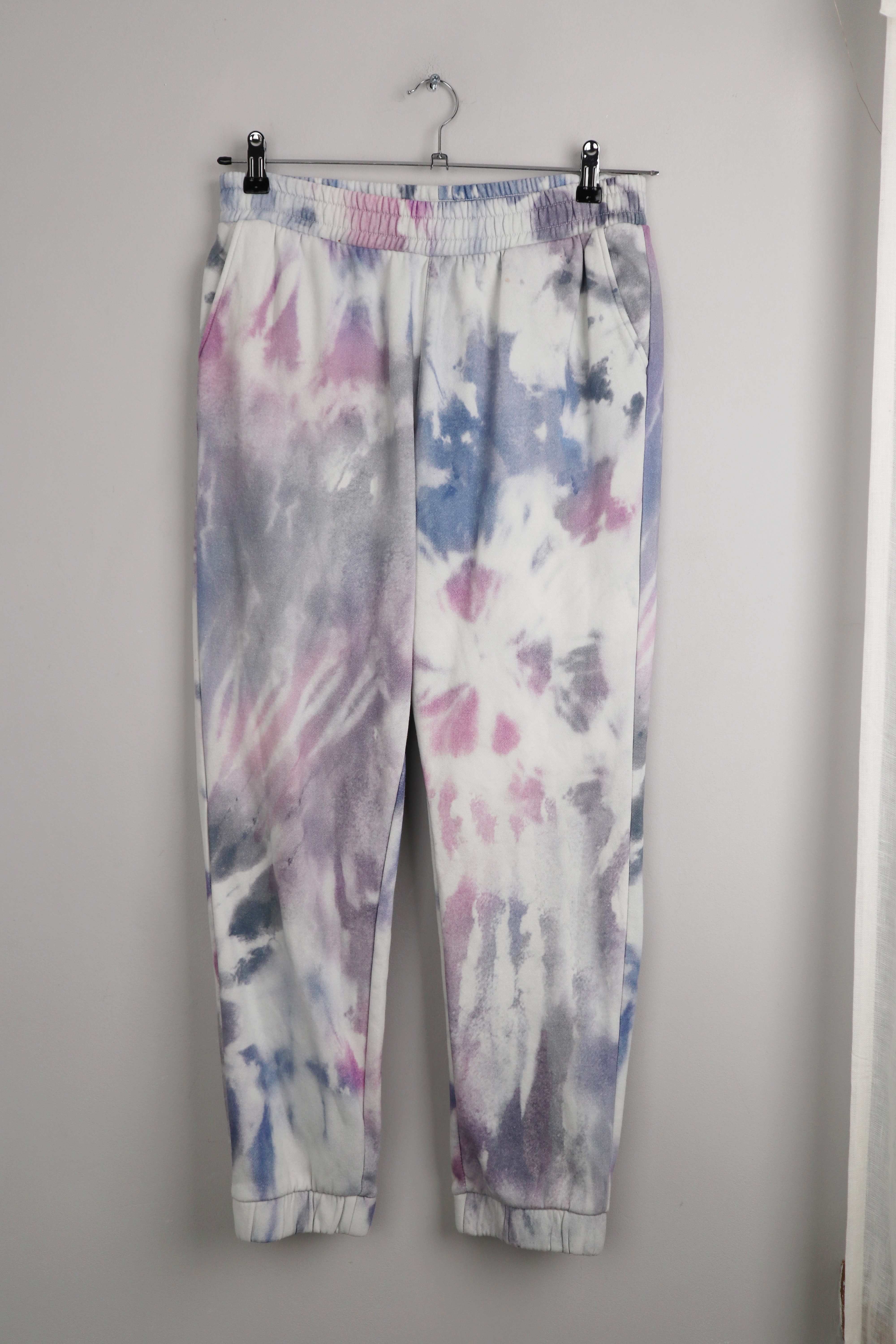 S. Oliver Set Anzug Jogginganzug 38 M Weiß Lila Jogginghose Hoodie