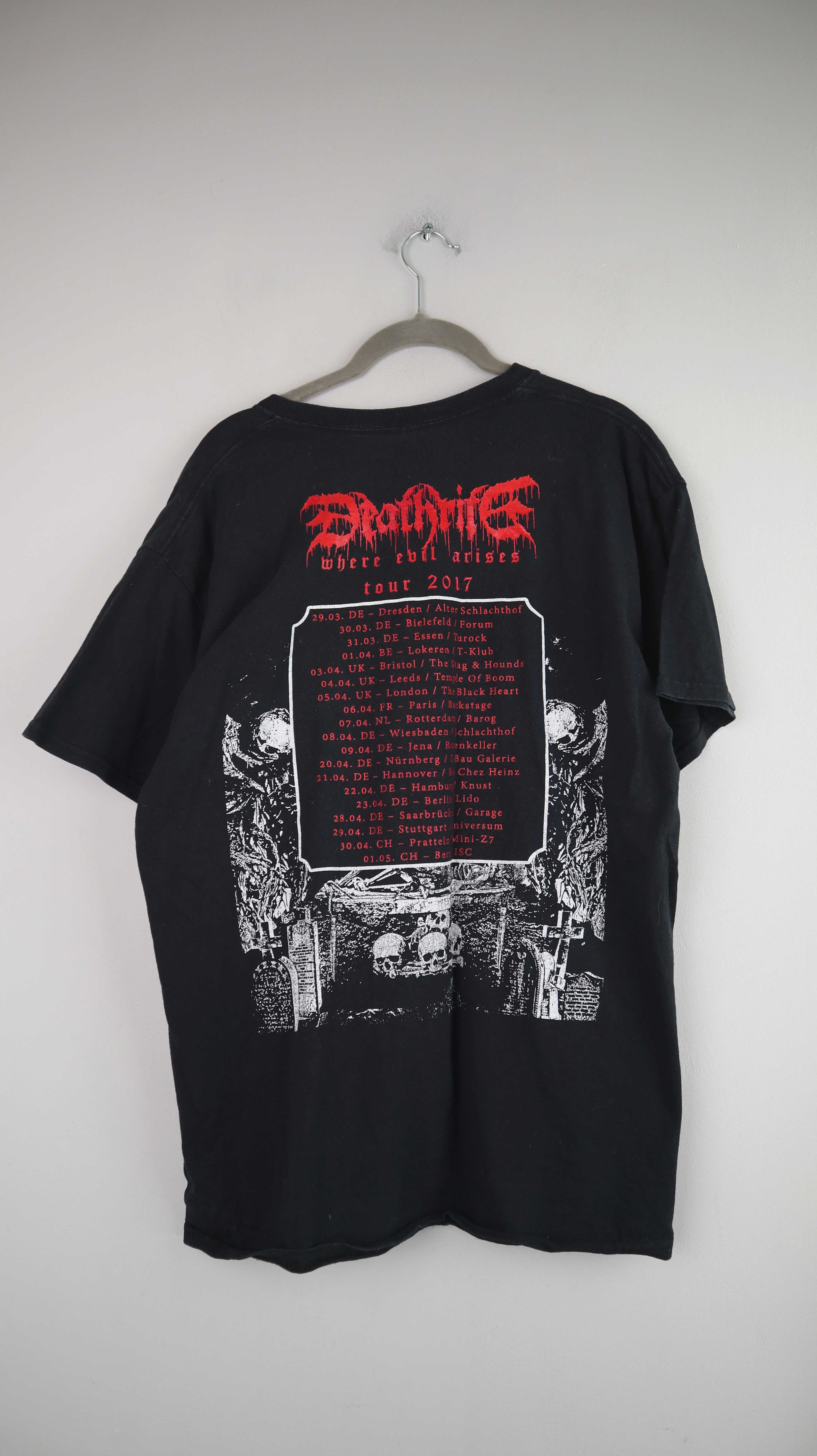 Deathrite T-Shirt basic schwarz 2017 Bandshirt Metal L