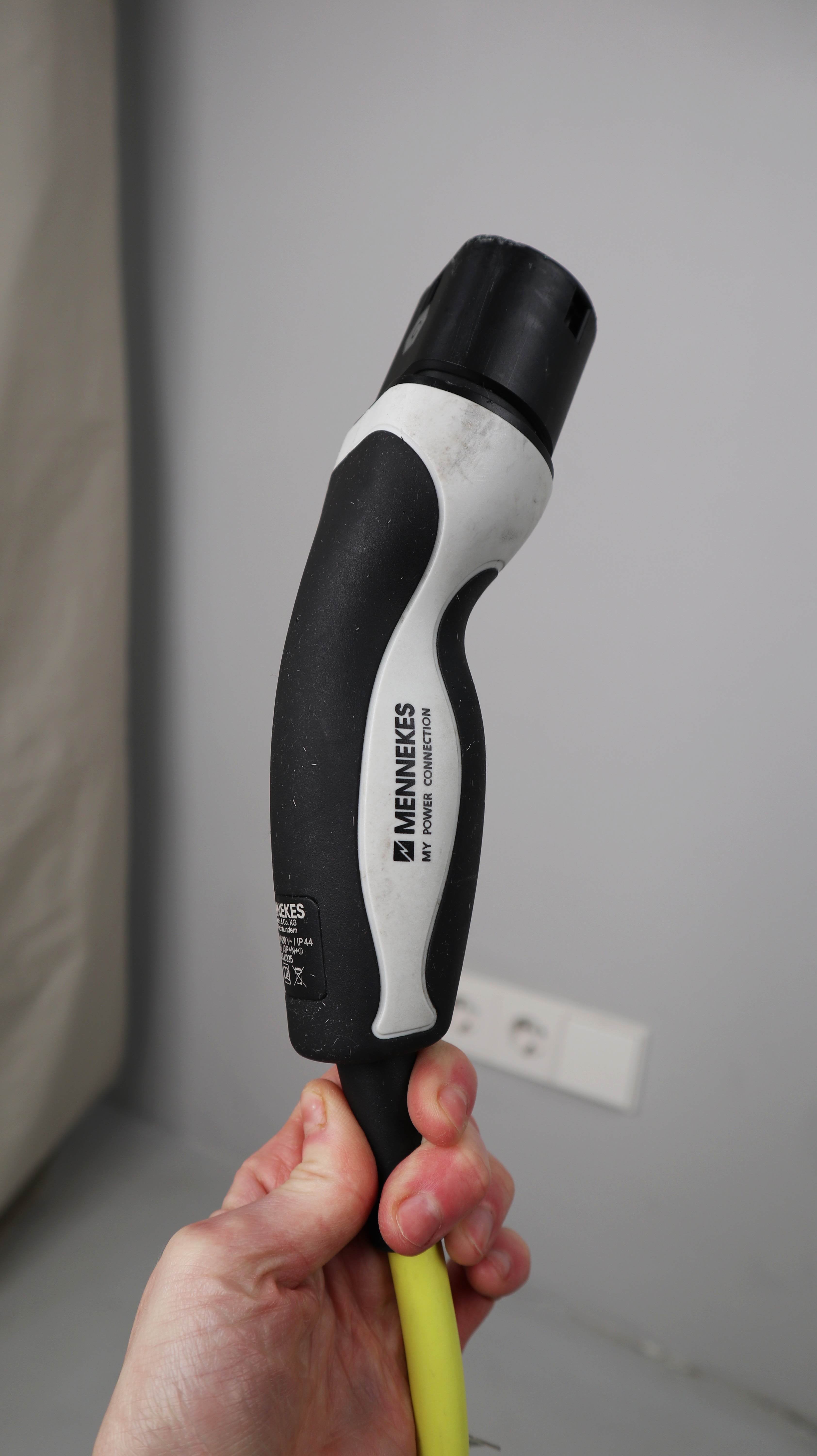Mennekes Ladekabel Mode 3 Typ 2 zu Typ 2 11 kW 3-phasig 20 A Gelb
