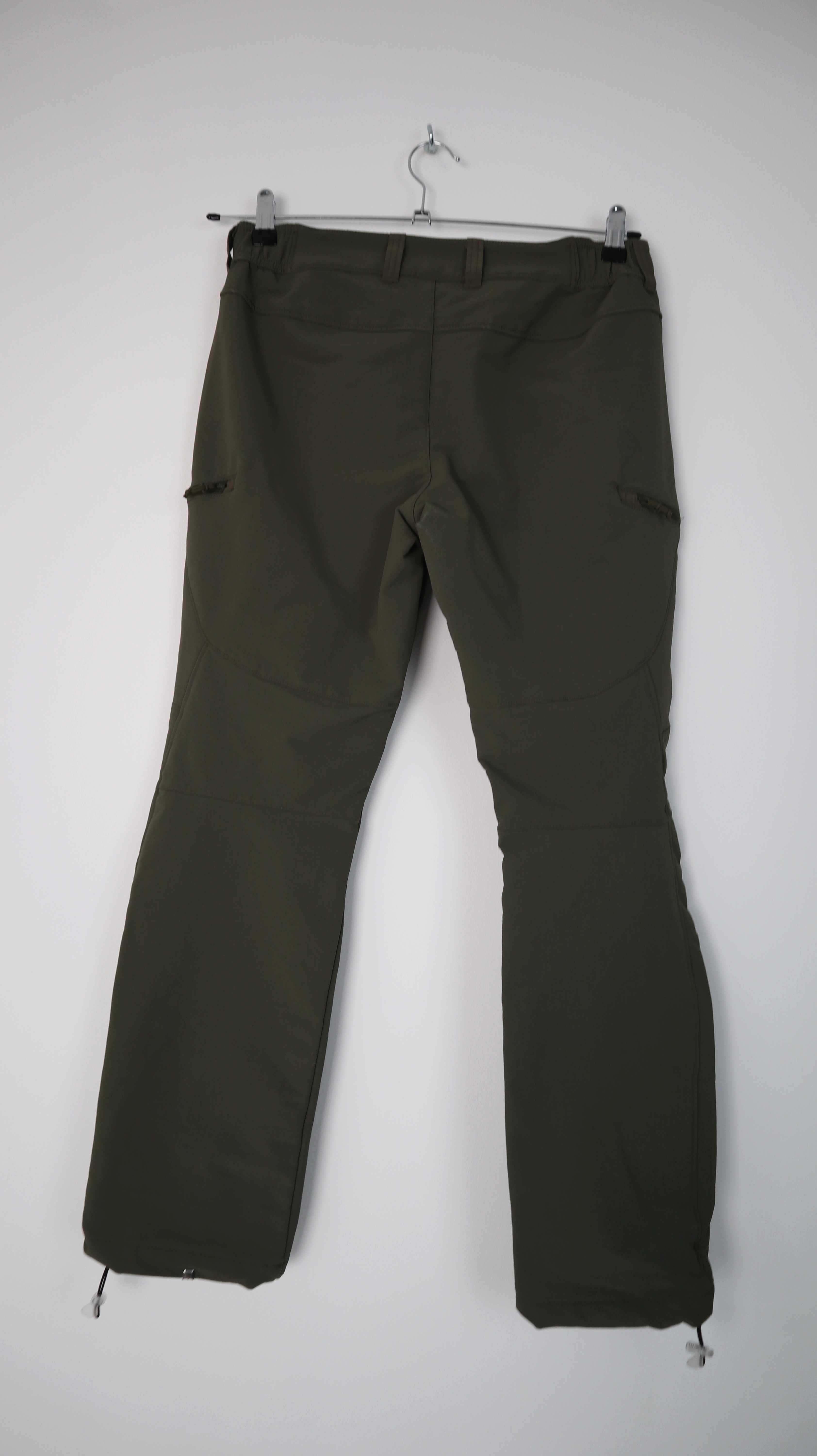 Quechua Hose Wanderhose grün gefüttert 38 M dunkelgrün Treckinghose