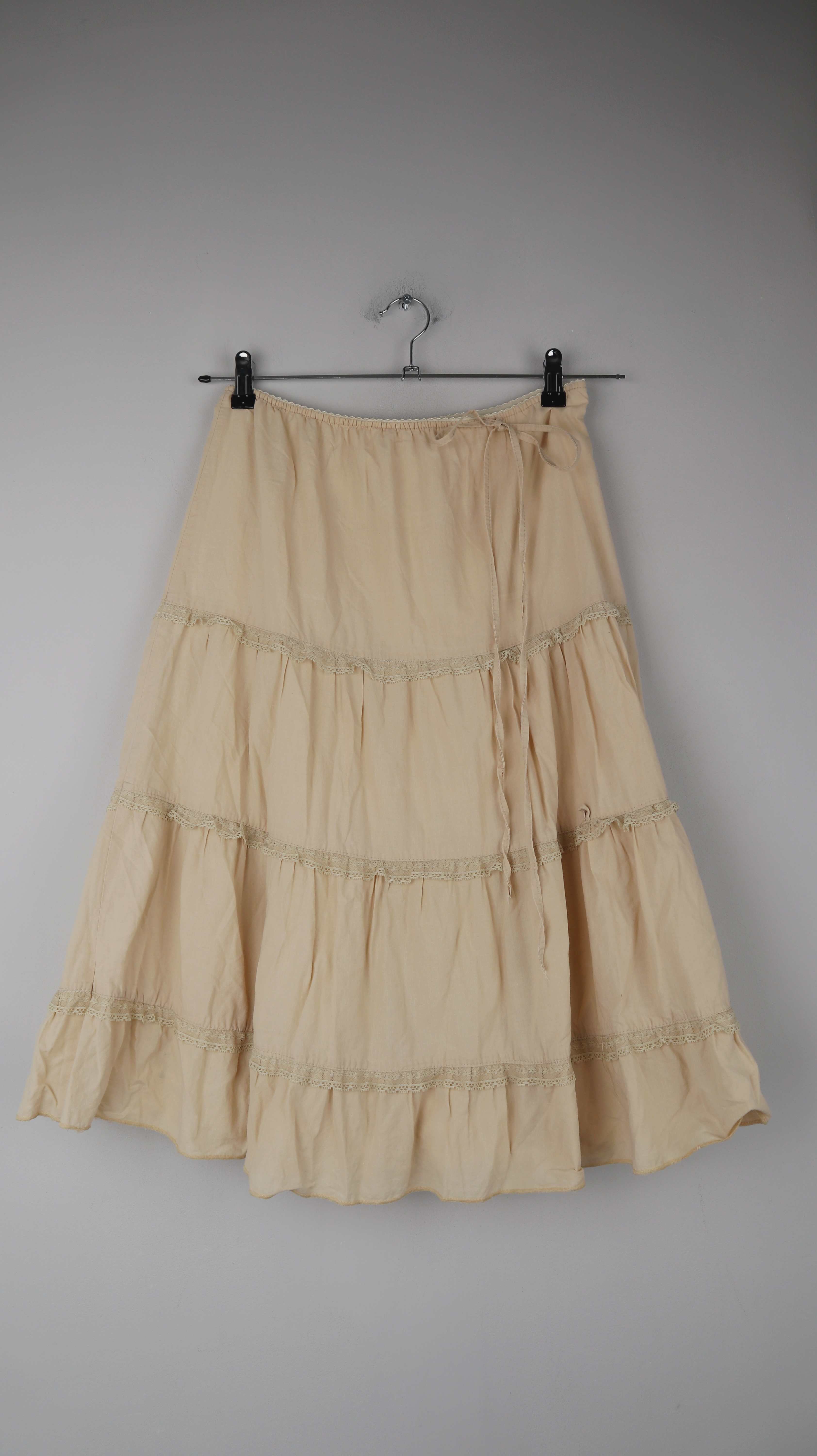 Sandro Rock 38 M Cowboyrock Rosa Altrosa doppellagig Midirock Midi