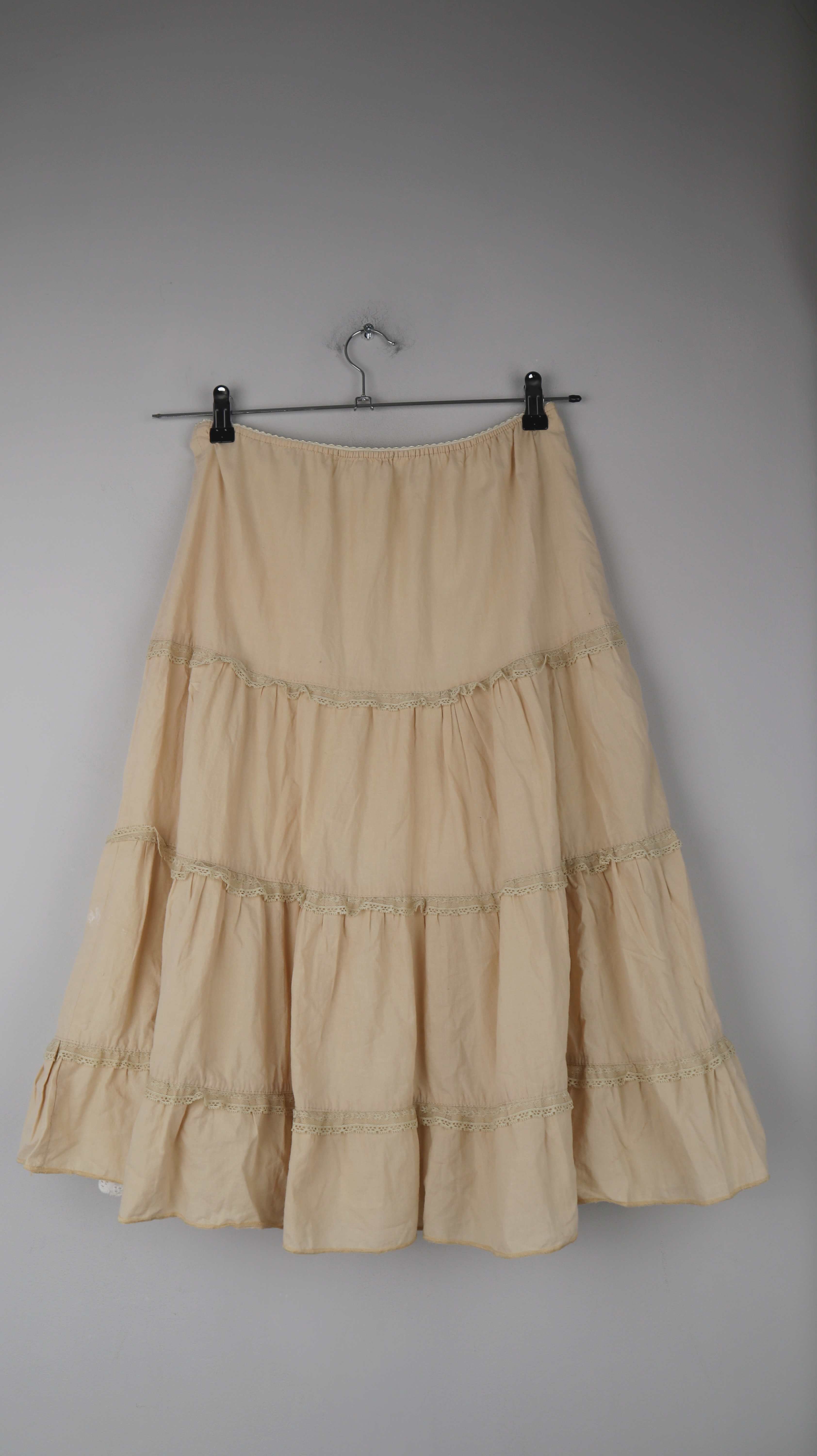 Sandro Rock 38 M Cowboyrock Rosa Altrosa doppellagig Midirock Midi