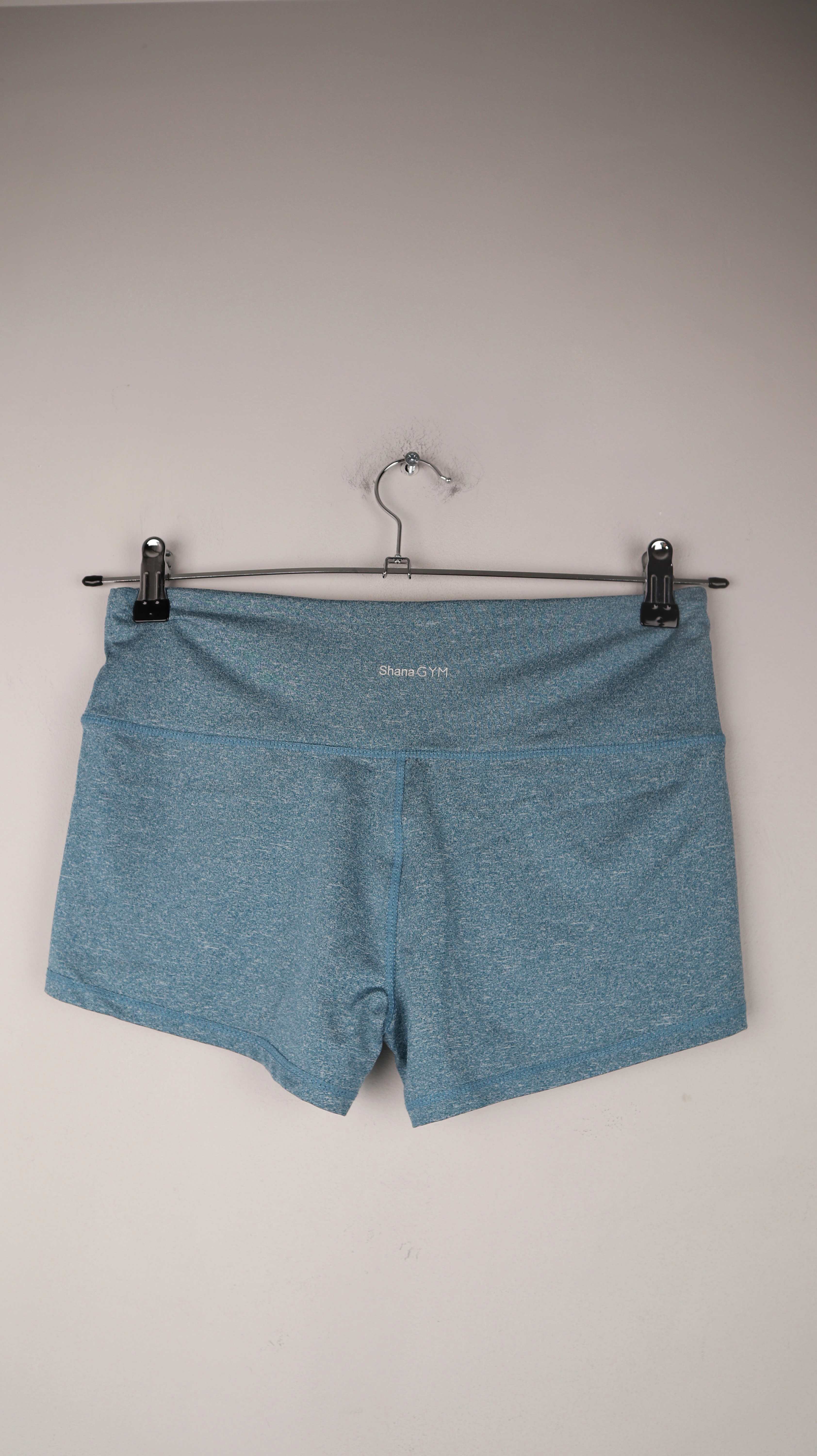 ShanaGym Sporthose Shorts Türkis Blau 40 L Hotpants