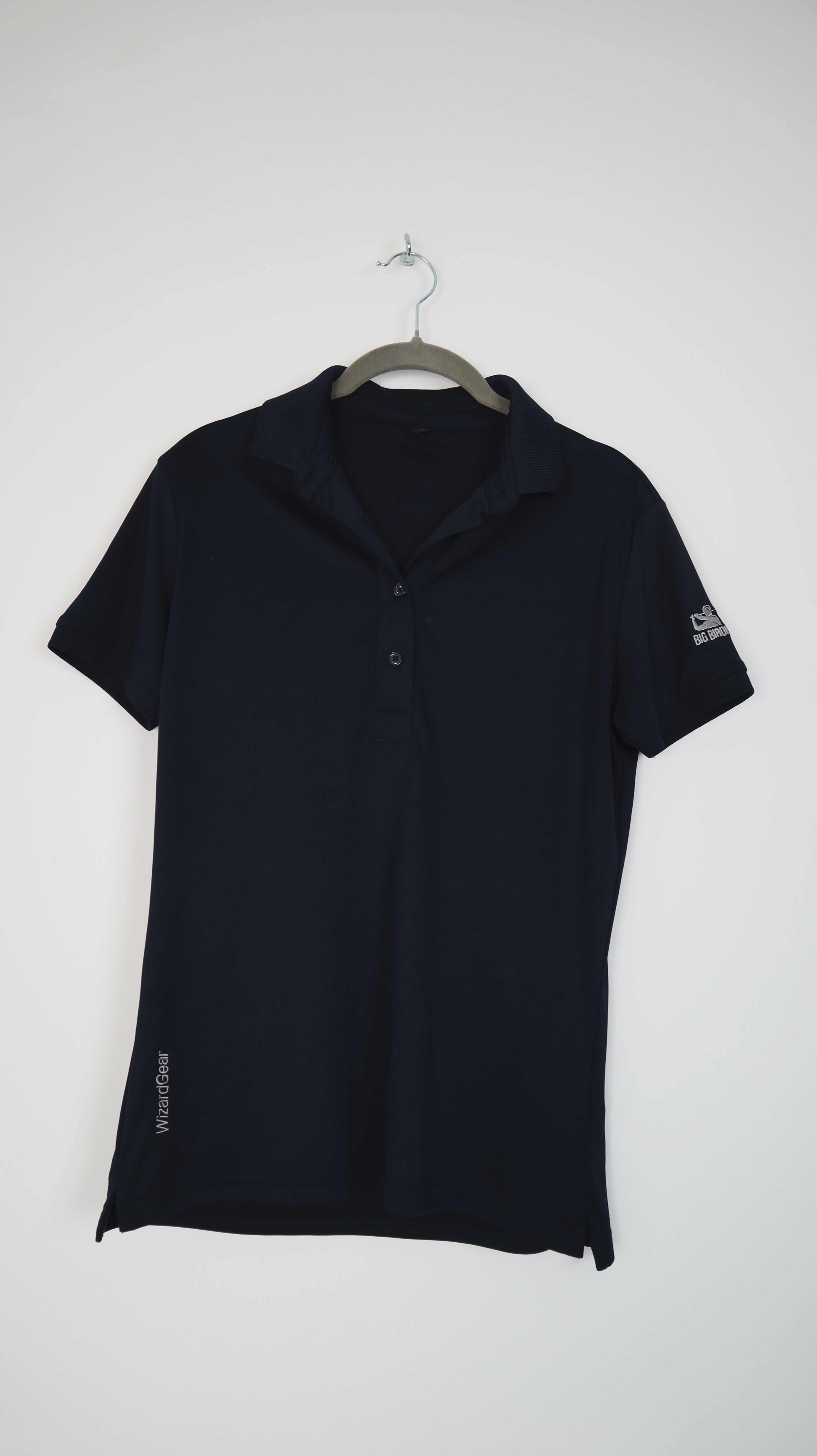 Golfshirt Poloshirt dunkelblau 40 L 38 M Sportshirt Big Birde