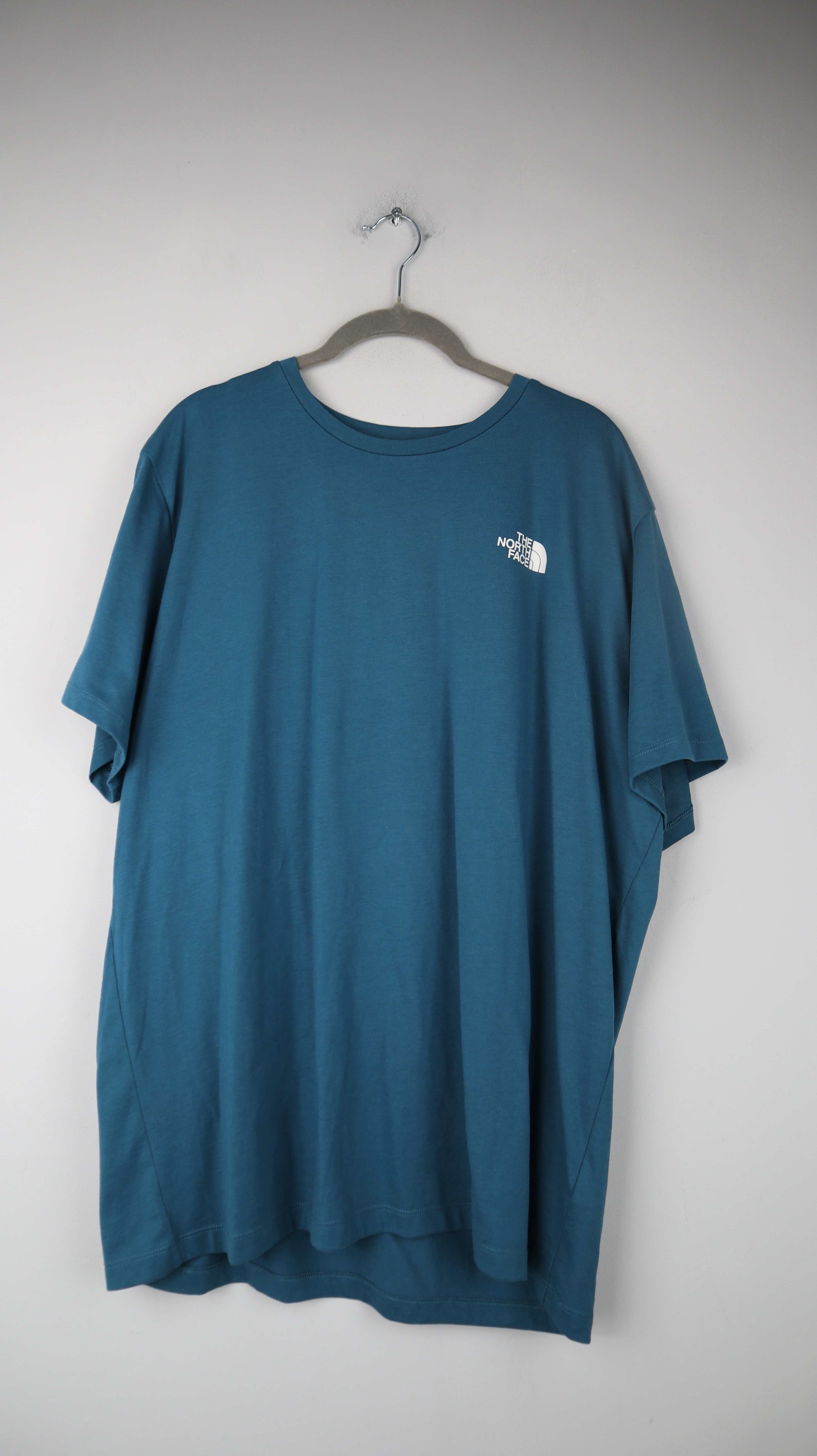 The North Face Shirt T-Shirt Türkis Blau XL Backprint Oberteil
