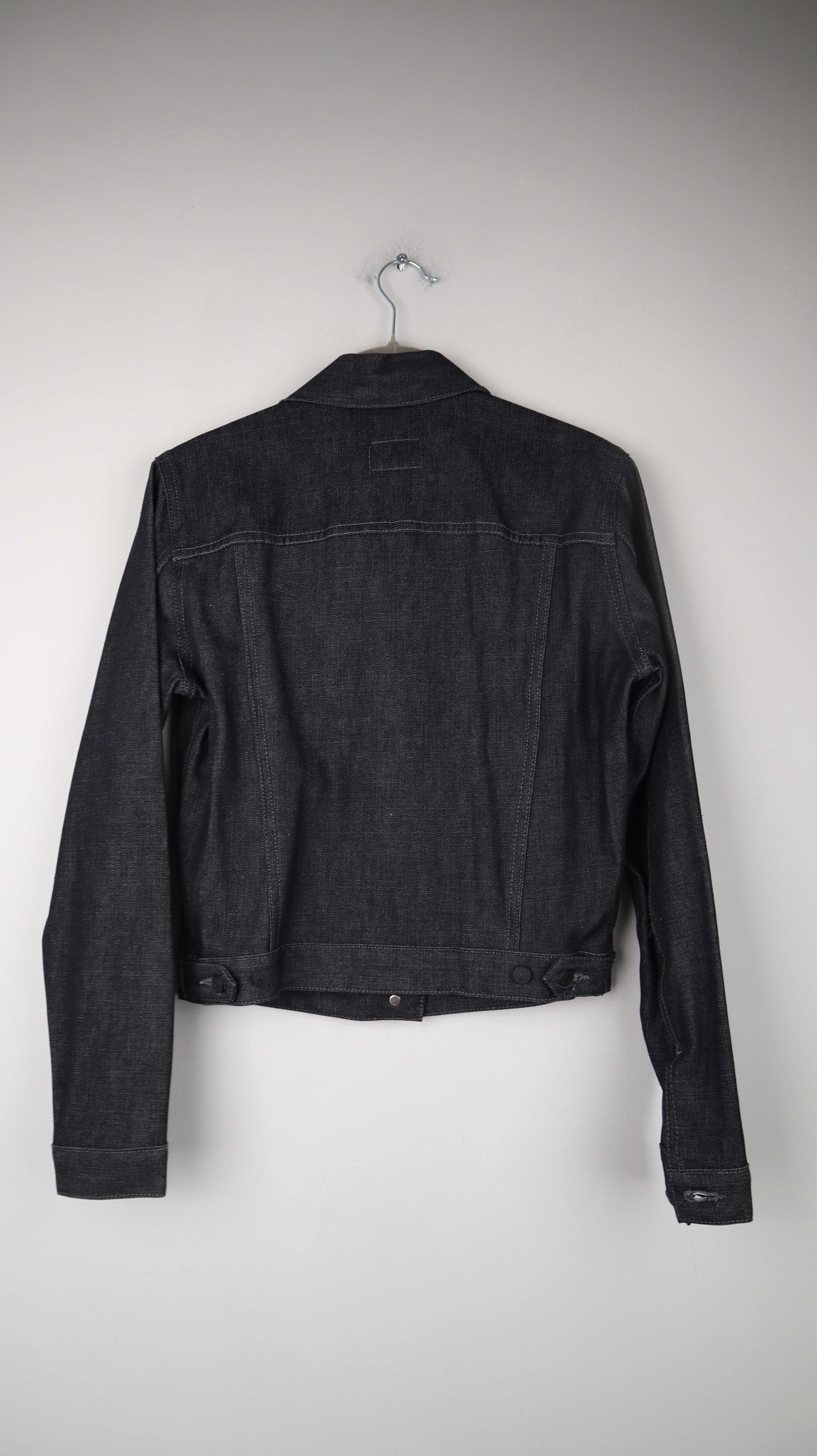 Pepe Jeans Jeansjacke M denim dunkelblau grau basic schlicht