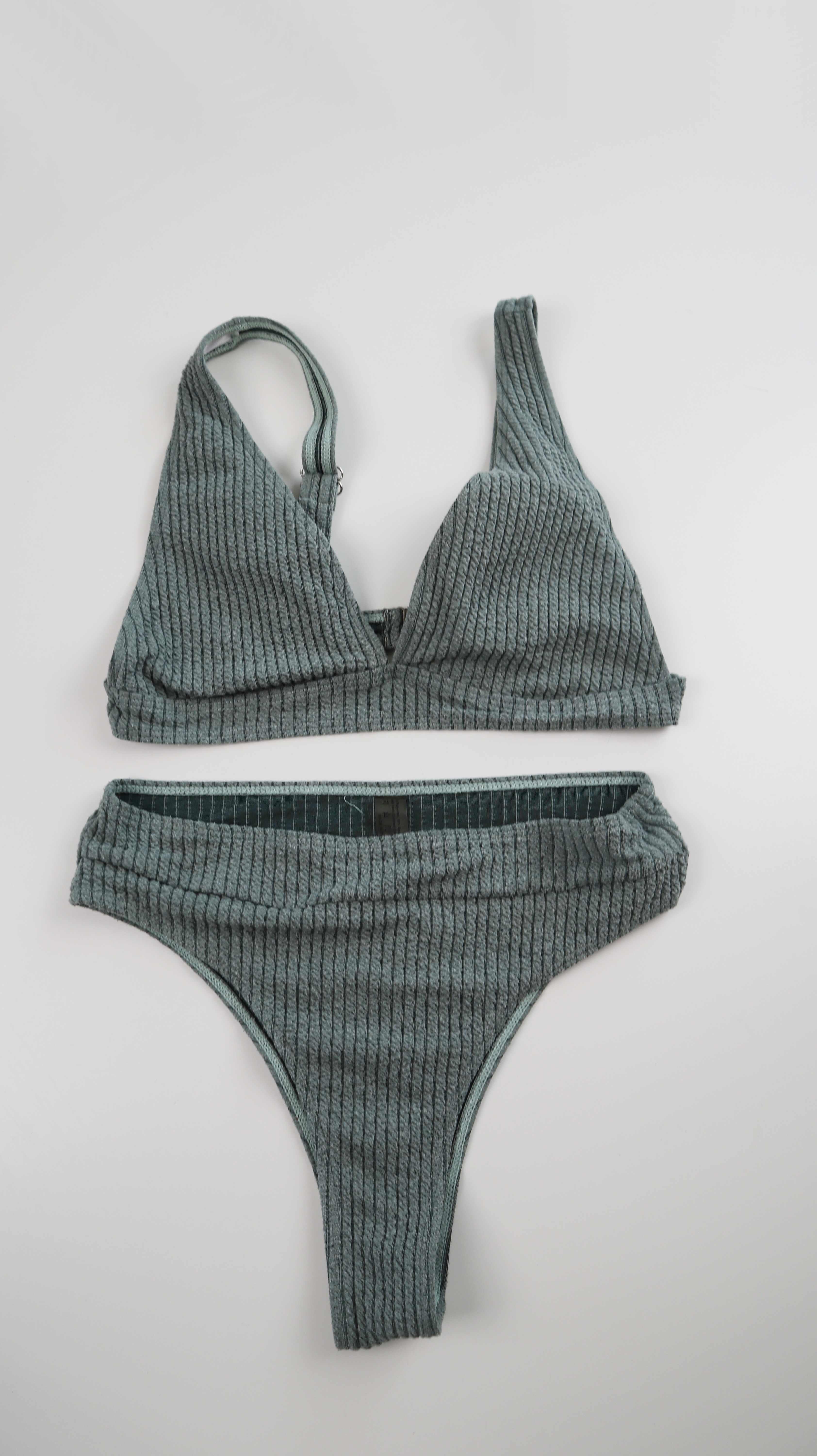 Bikini Grün Badeanzug 38 M basic Badekleidung