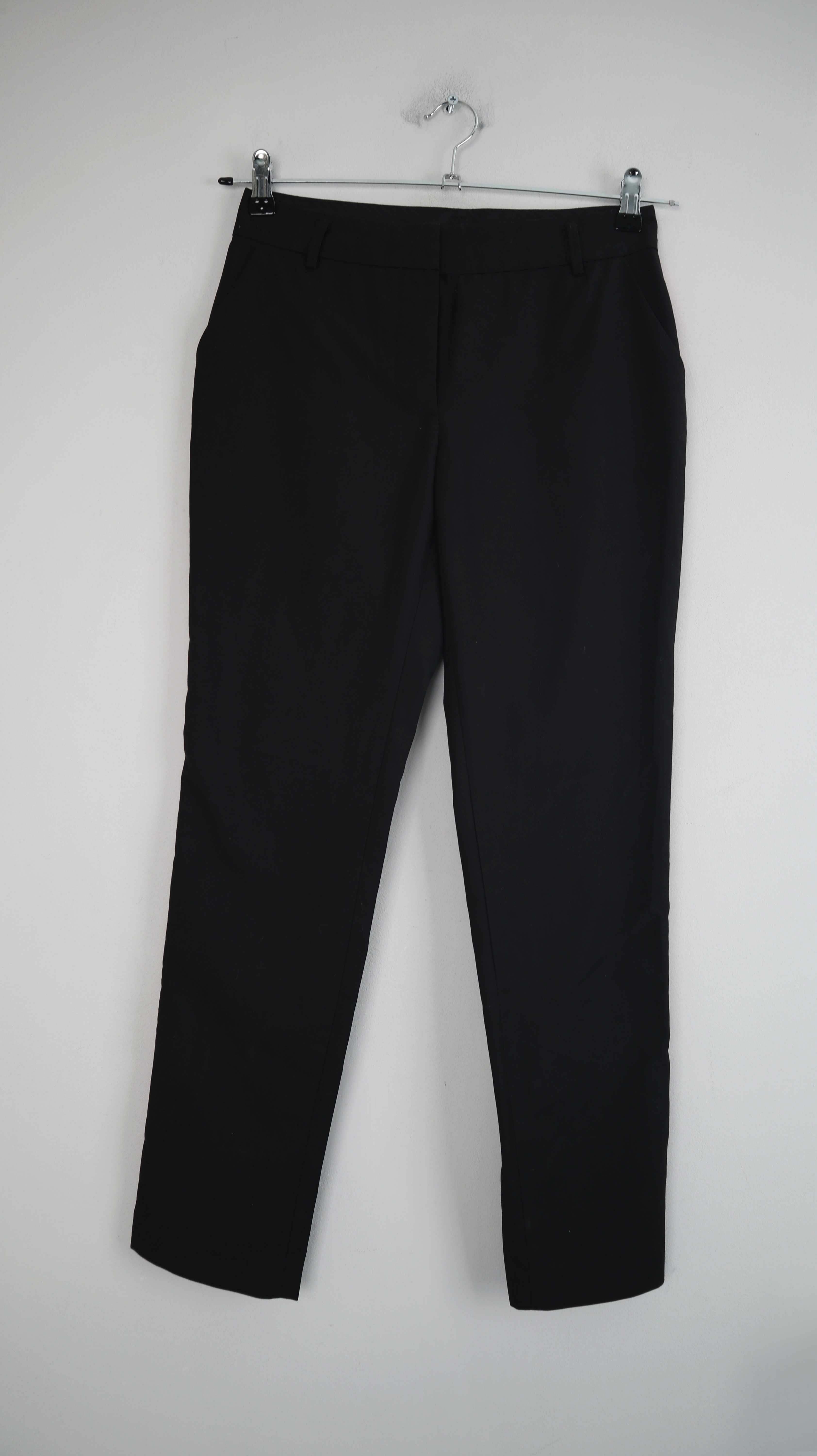 Malvin 36 S Hose schwarz Streifen rot weiß Chino Businesshose