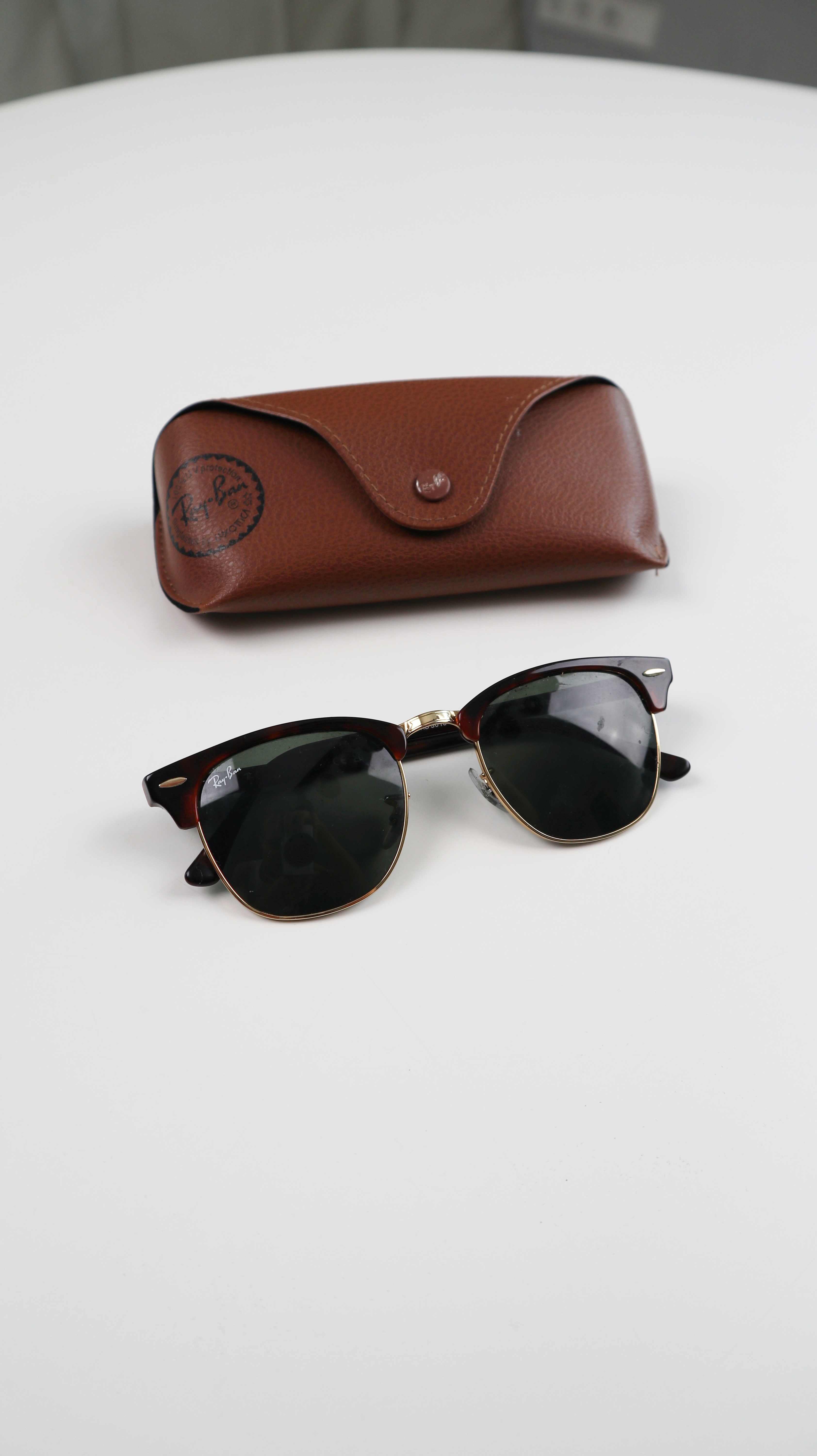 Ray Ban Brille Clubmaster Braun Sonnenbrille Unisex