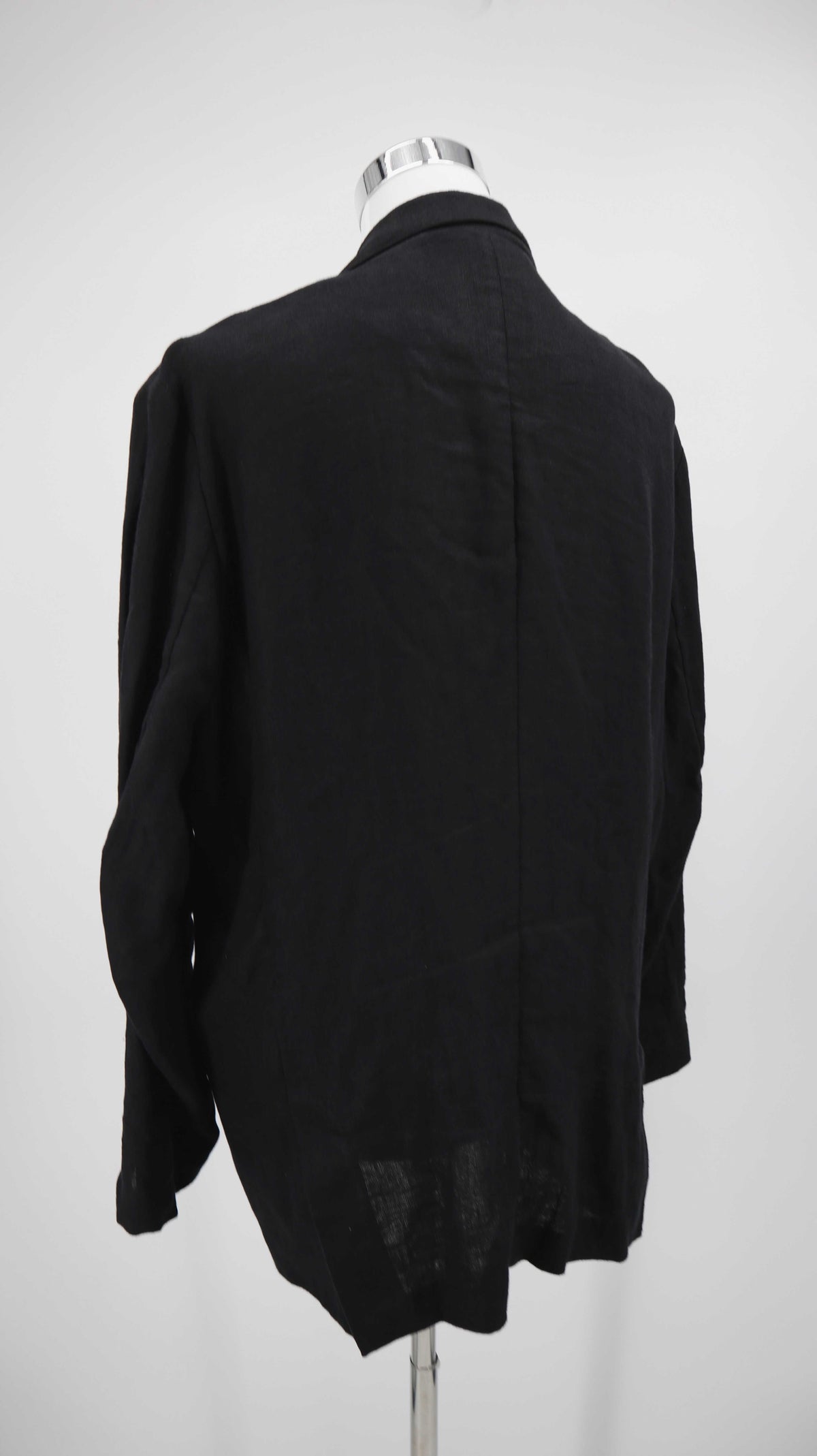 COS Blazer schwarz 38 M Jacke Leinen Leinenblazer Jackett