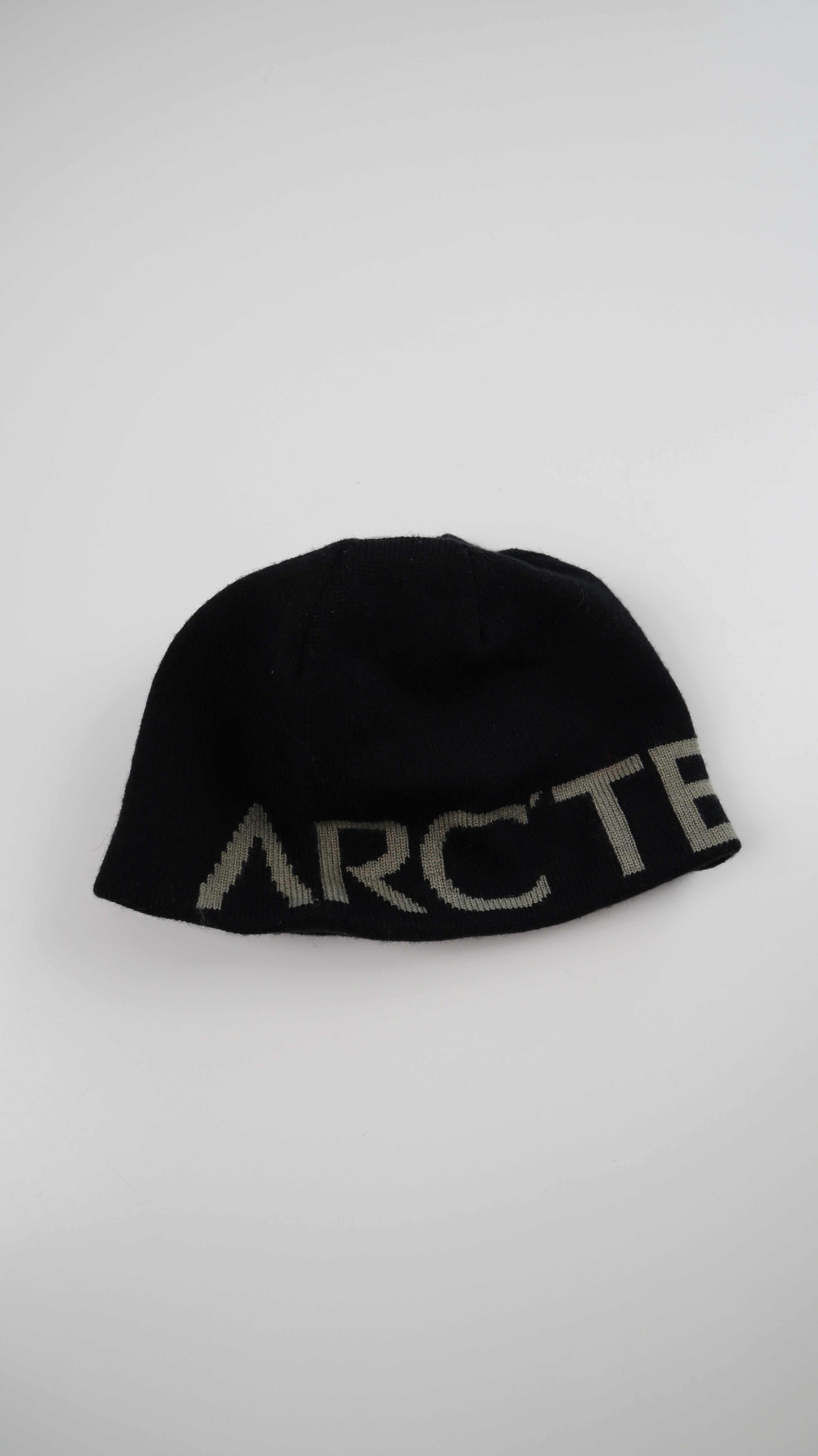 Arcteryx Mütze Schwarz Beanie Beige Braun