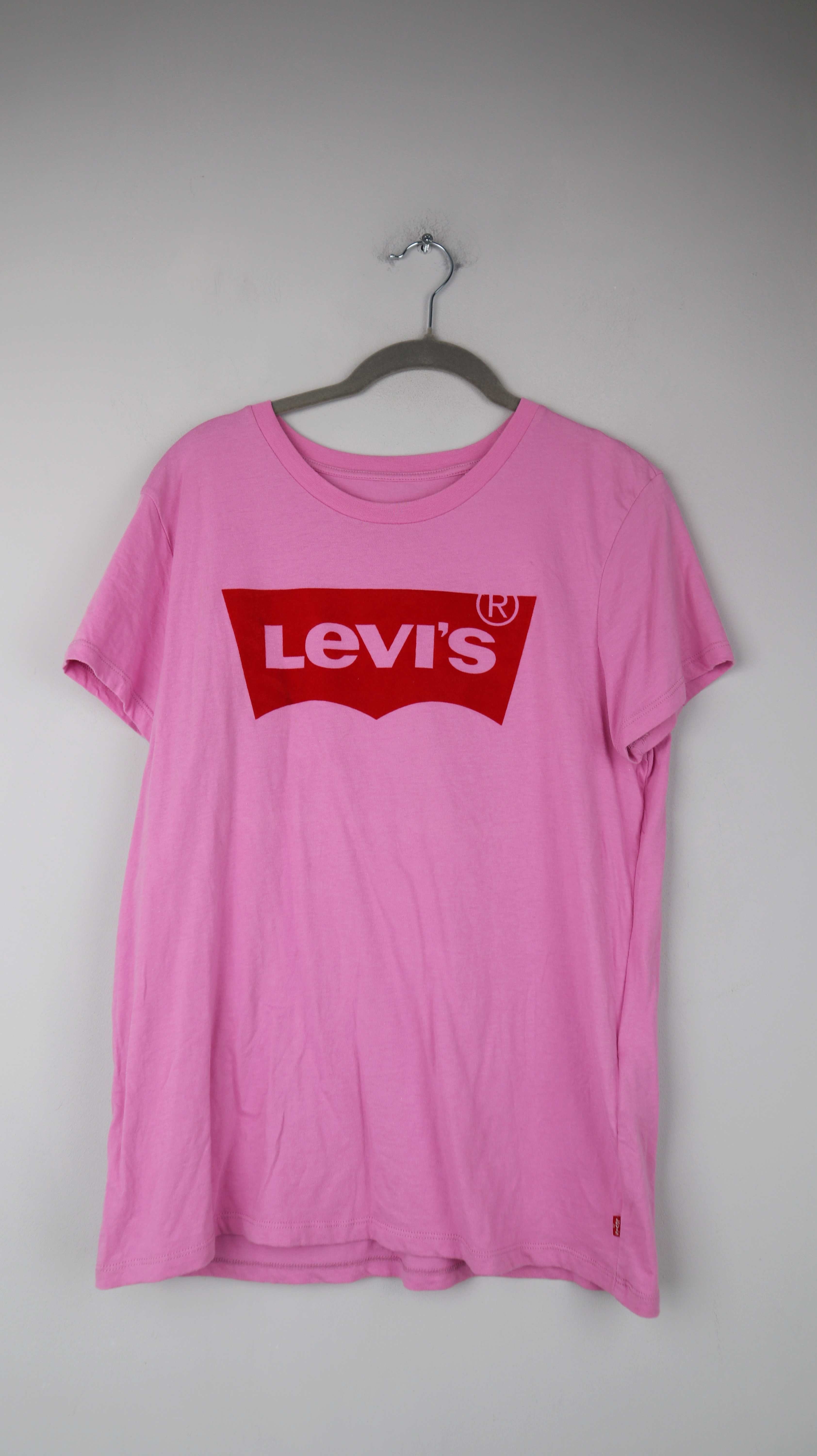 Levi's Shirt T-Shirt Pink rosa 38 M einfarbig Oberteil
