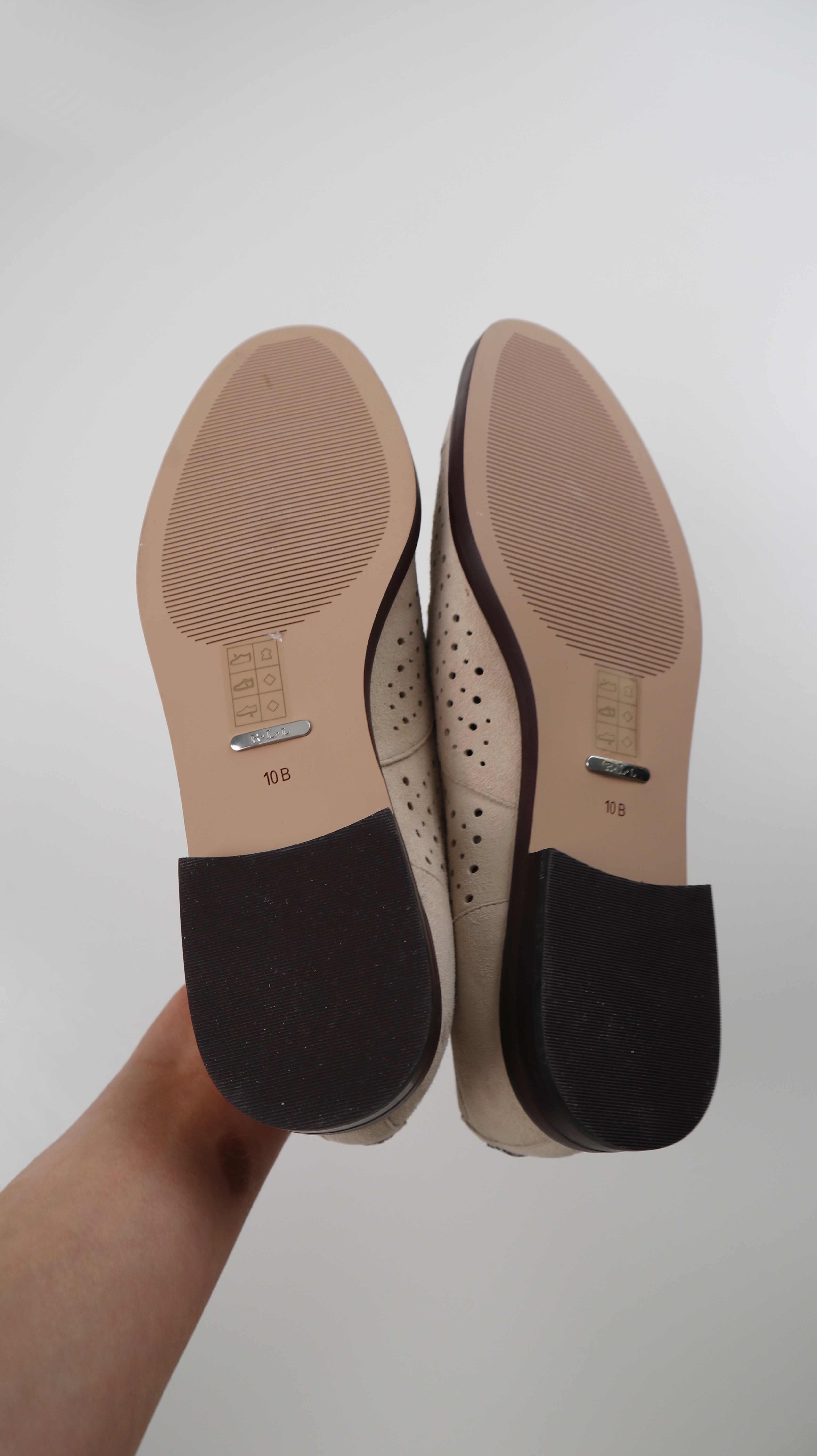 Ralph Lauren Slipper Loafer Braun Wildleder 10 B 42 Neu Halbschuhe