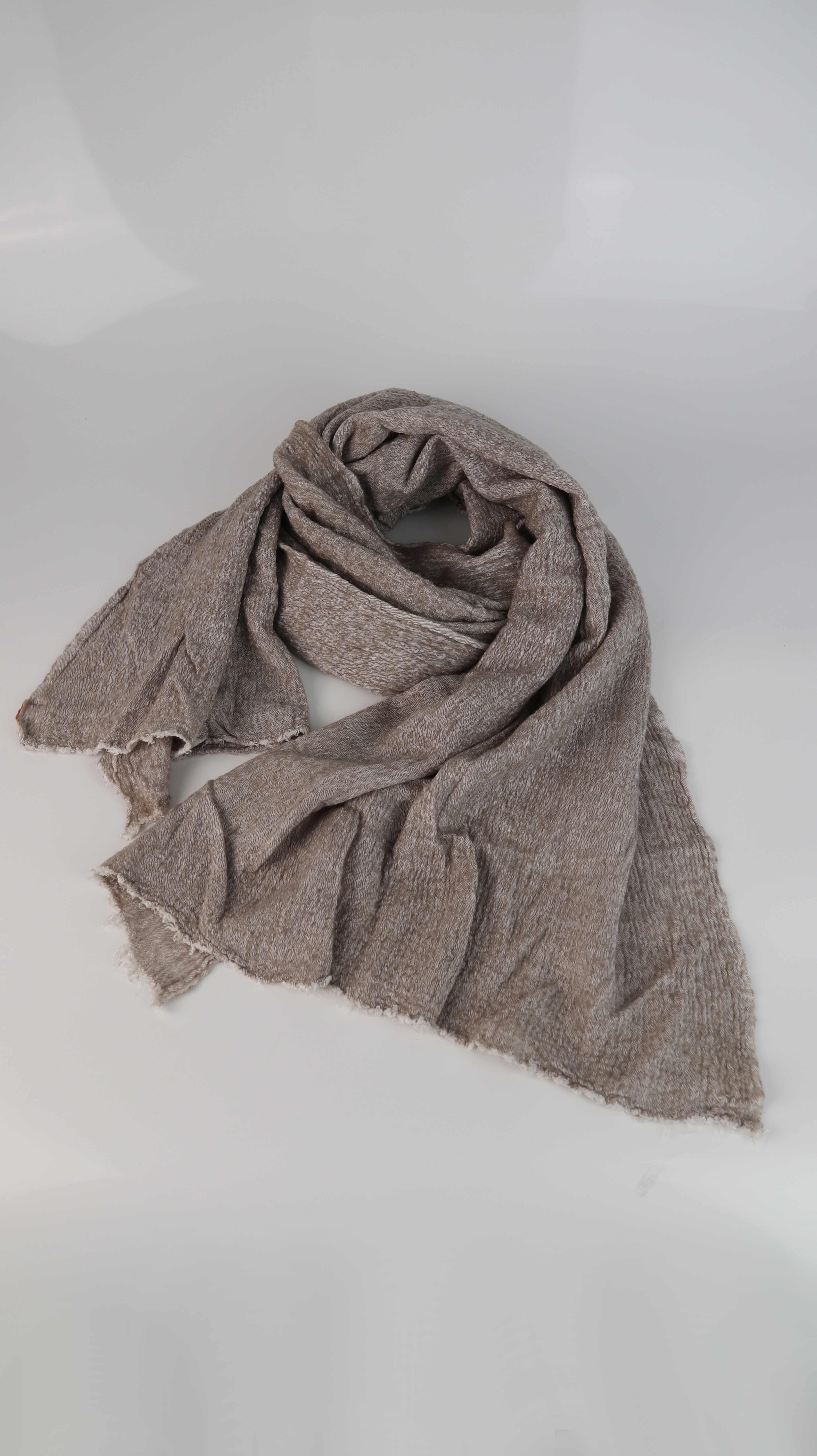 Schal Tuch Creme Beige Becksöndergaard Wollschal