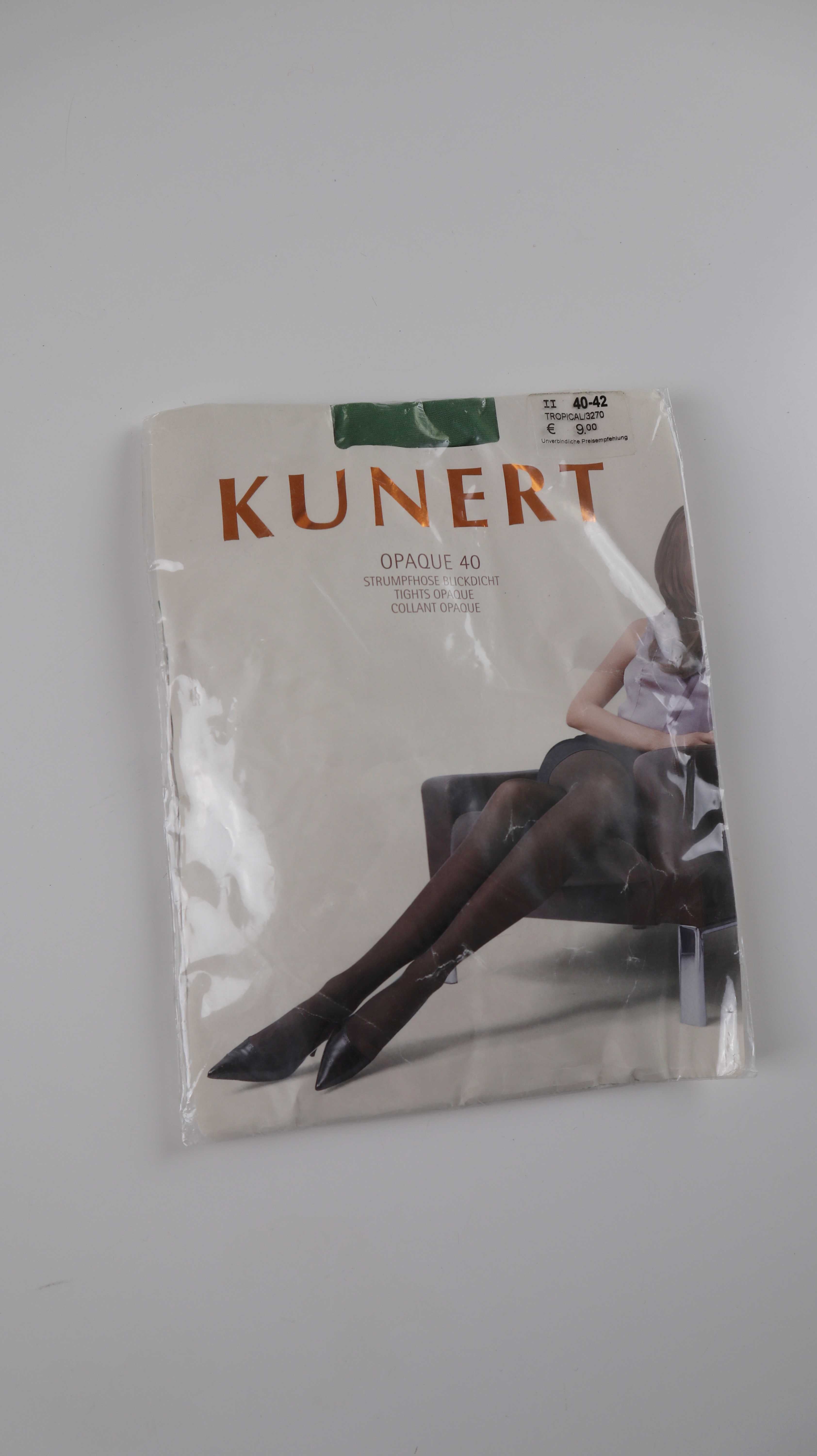 Kunert Strumpfhose neu grün blickicht 40 L