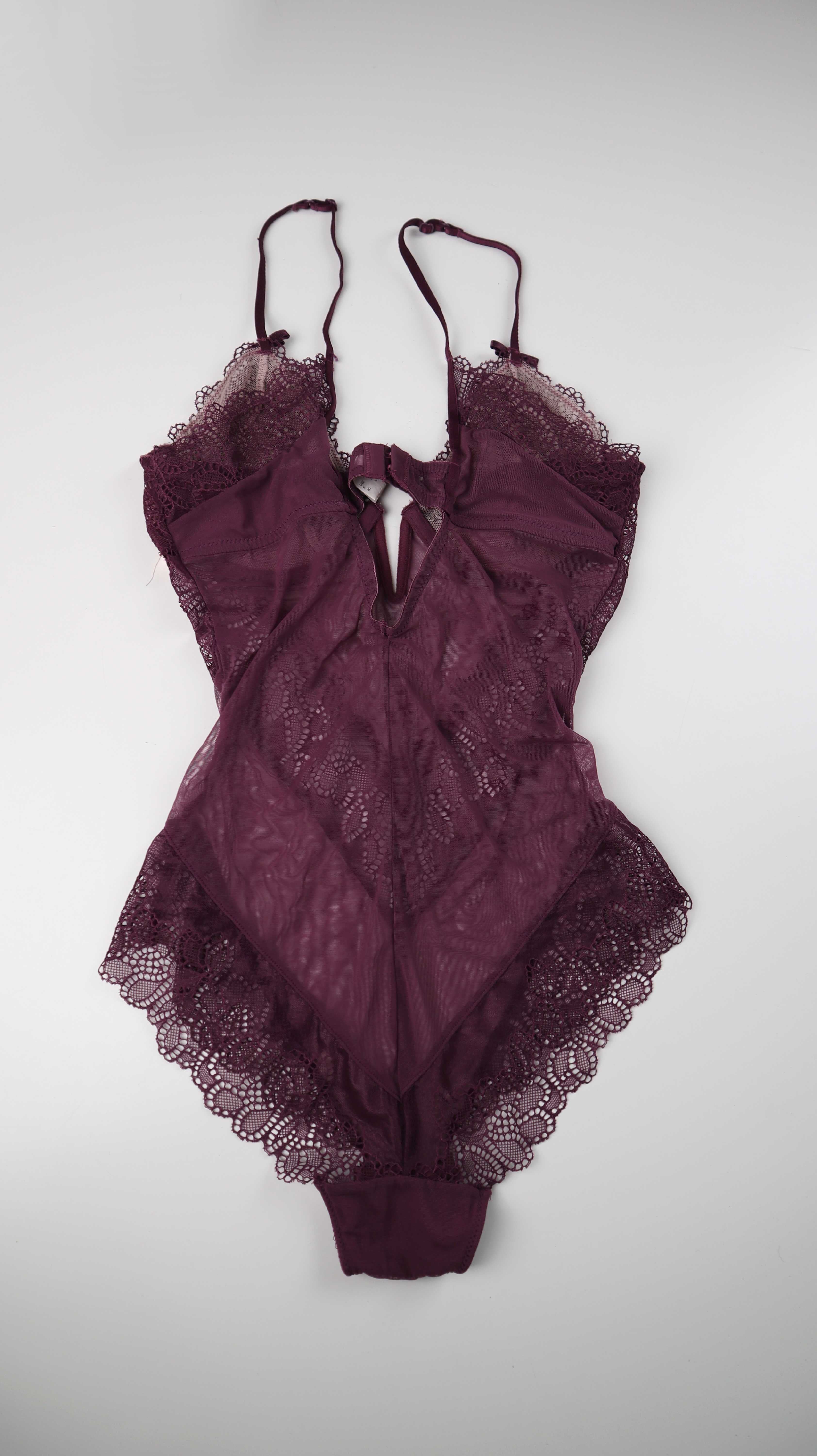 emotions Body Flieder Lila 36 S Weinrot Dessou Unterwäsche