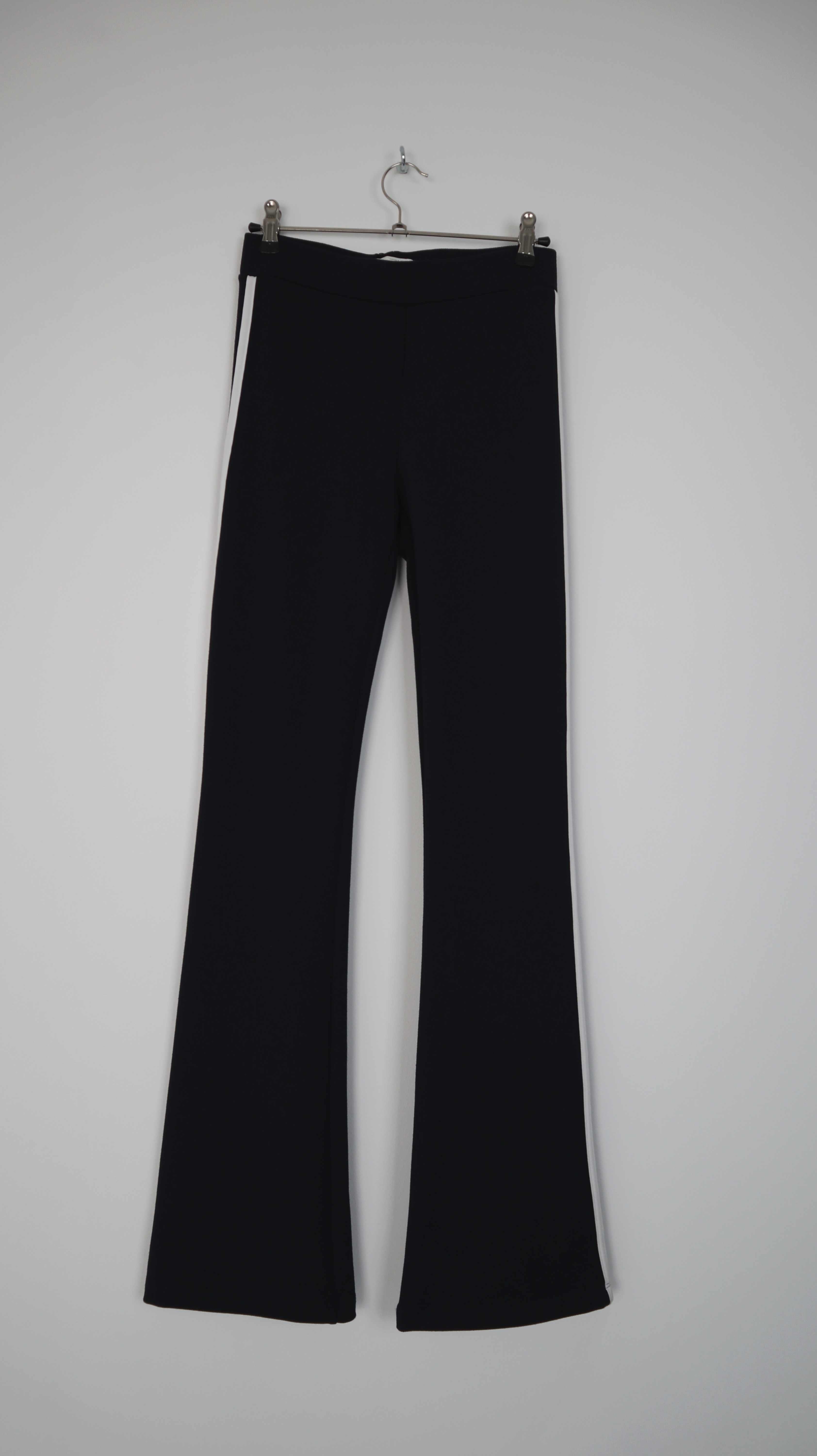 Zara Hose Jogger Joggingshose 36 S Blau neu flared Schlaghose