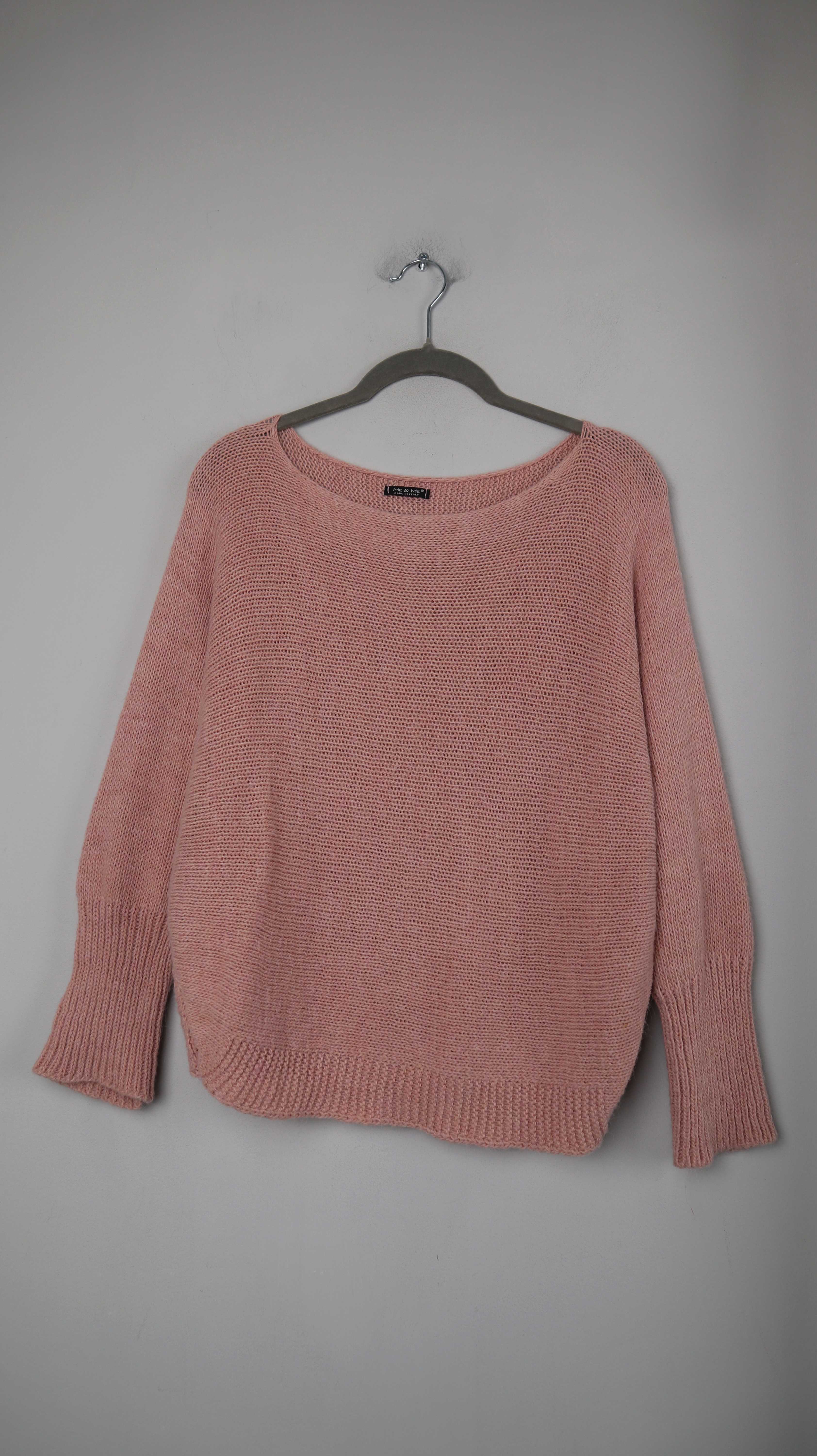 Me & Me Pullover Rosa Pullover gestrickt Strickpullover 38 M Made in Italy