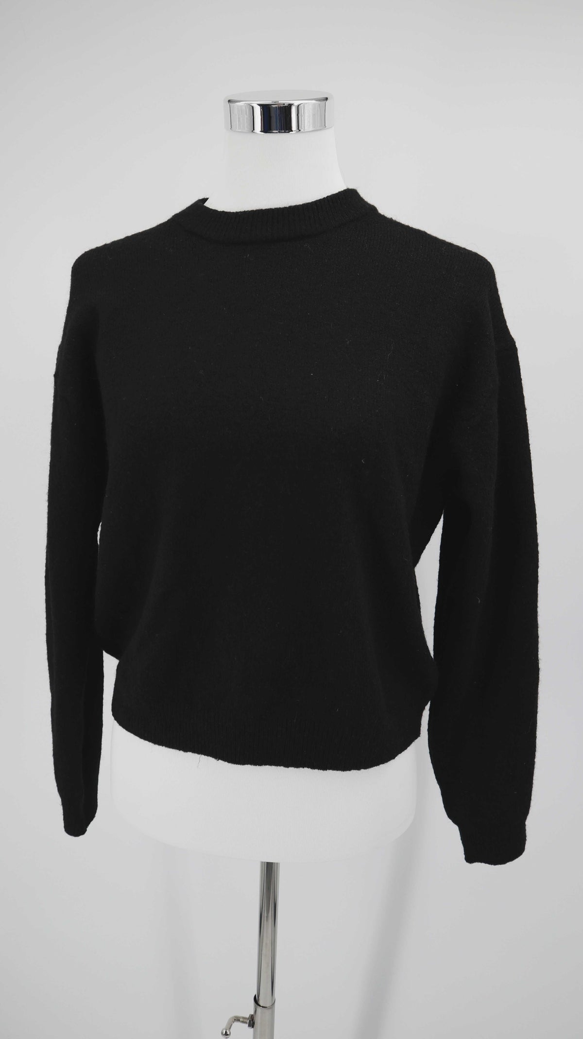 H&M Pullover schwarz XS basic einfarbig Sweater