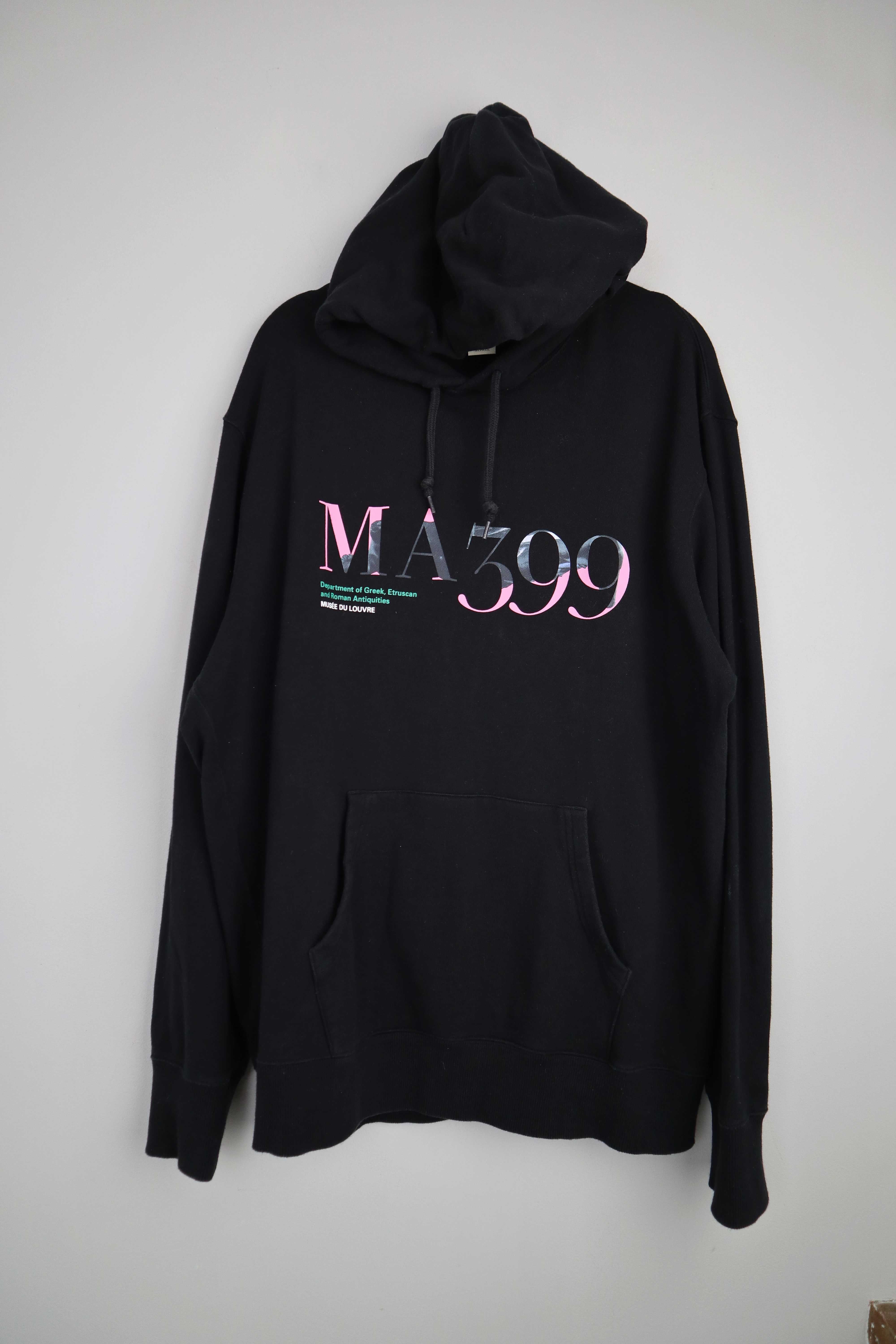 Uniqlo Hoodie Pullover Sweater Schwarz Musee de Louvre x Peter Saville XL