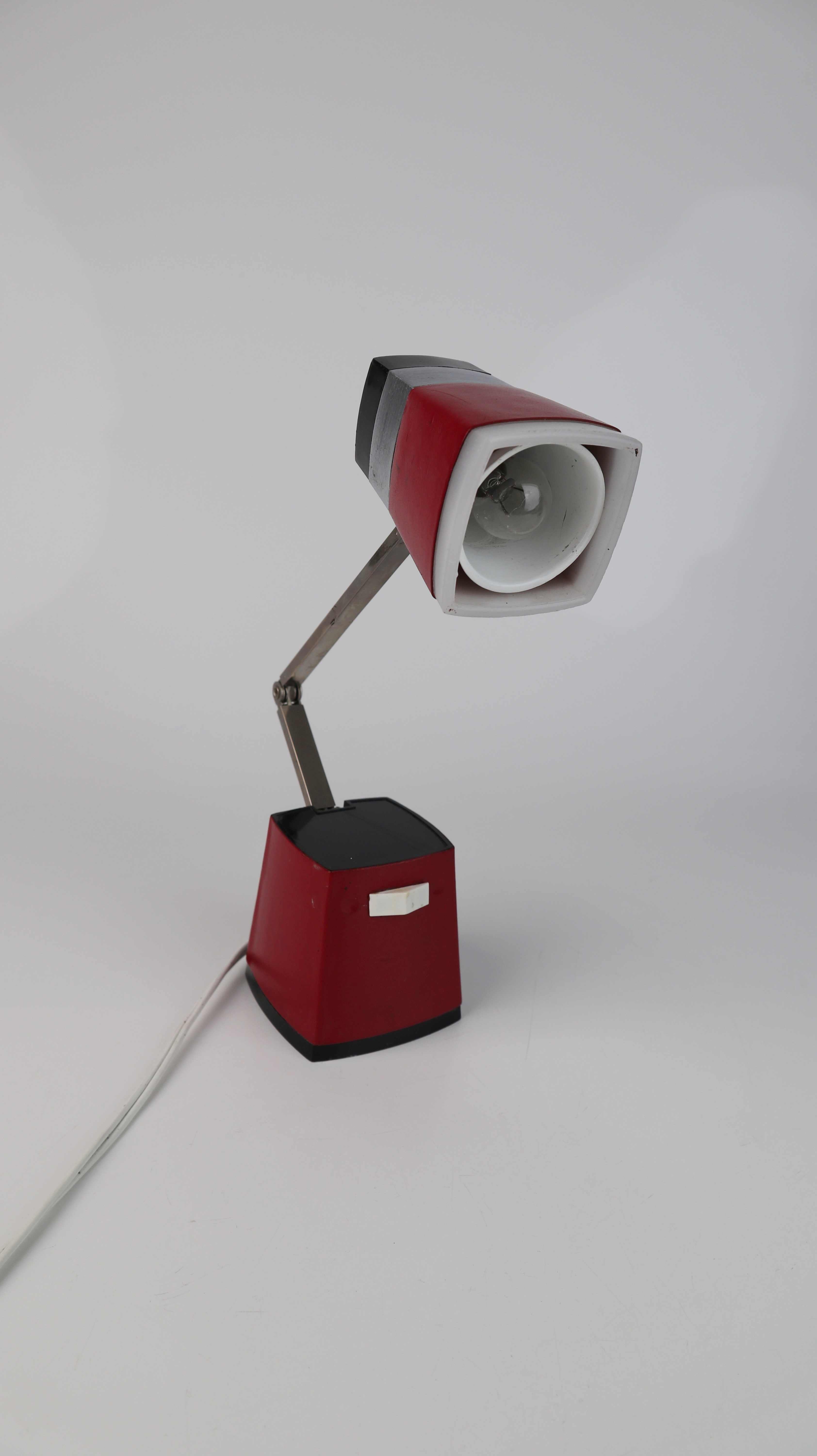 Taki Light Iris Company (Tokio) Tischlampe rot Retro Schreibtischlampe