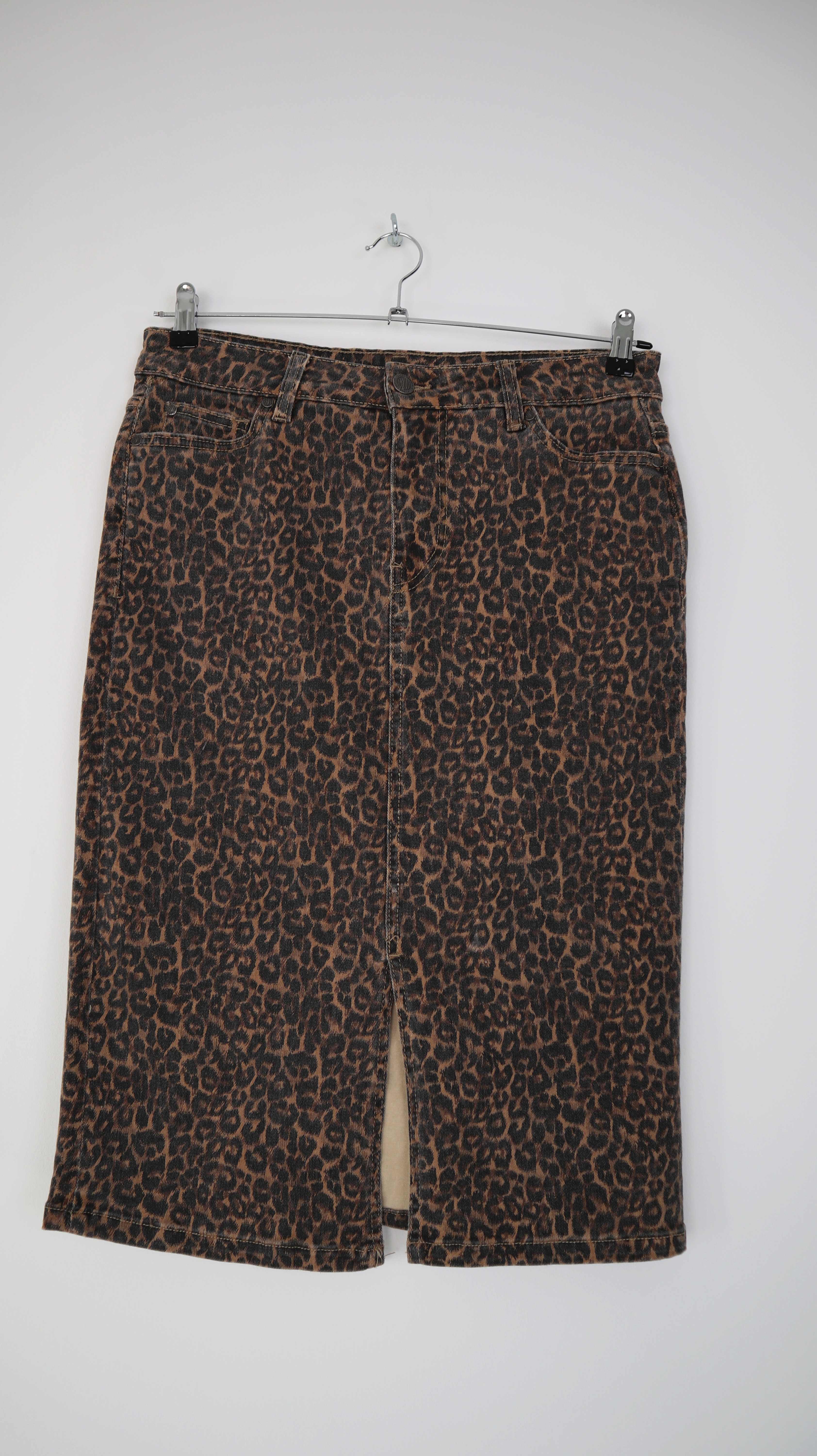 sublevel Rock Stiftrock Leo Leopardenmuster 38 M Animalprint