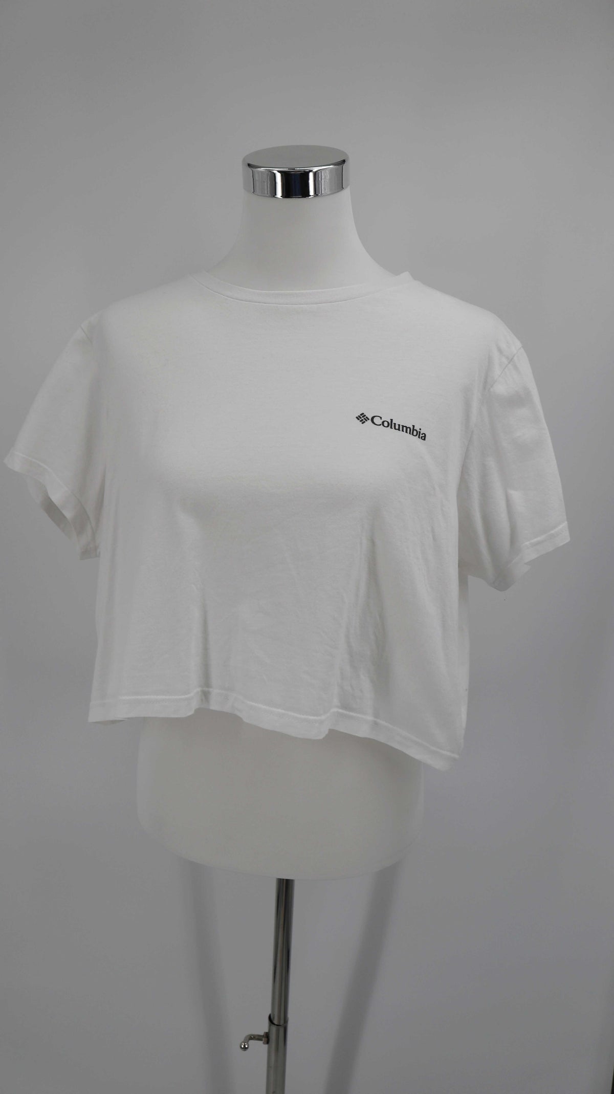 Columbia Shirt Cropped weiß 40 L weiss T-Shirt Oberteil