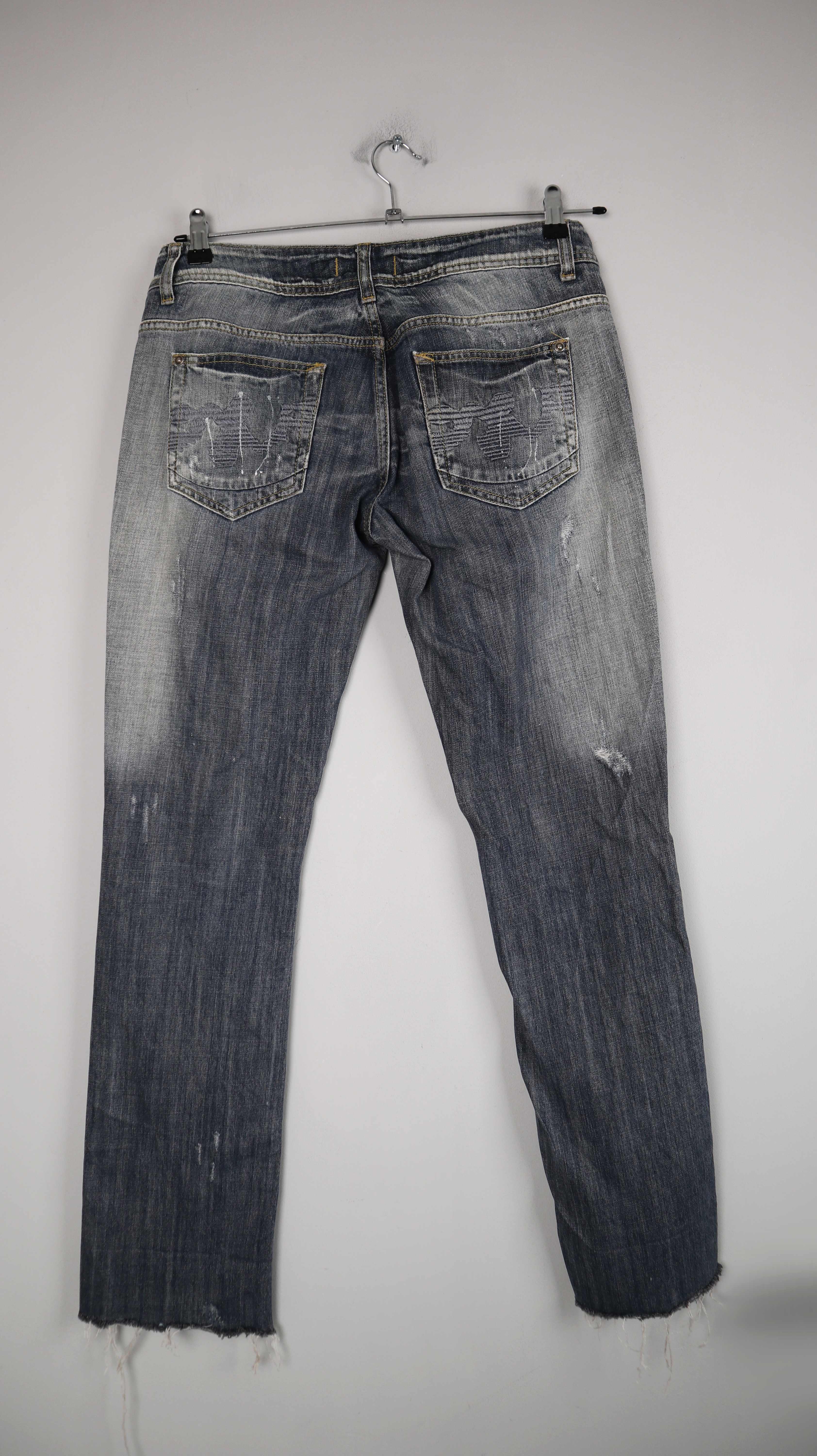 Madness Jeans ripped 38 M denim Boyfriend Hose washed