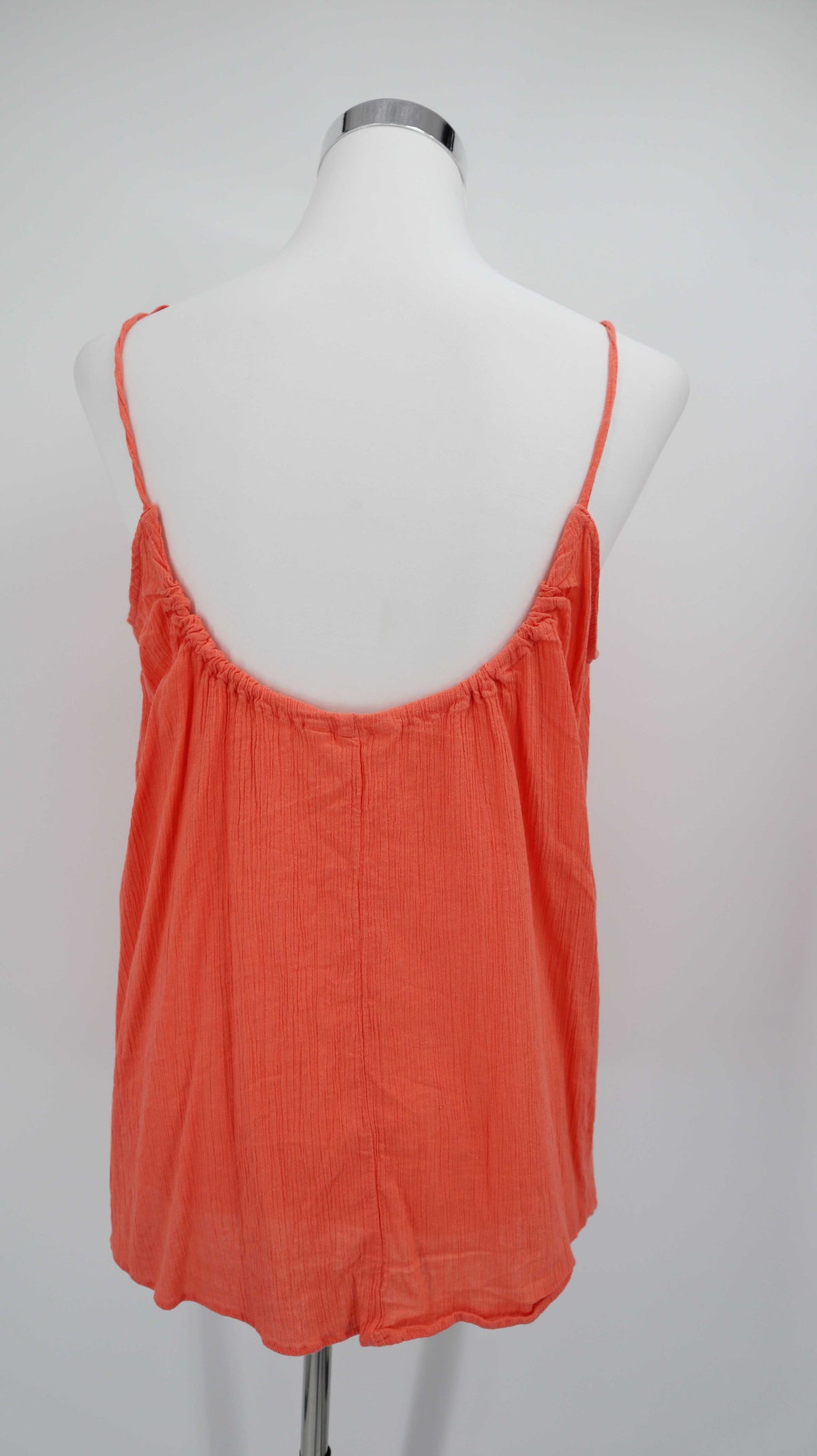 H&M Top Orange 38 M tanktop basic einfarbig