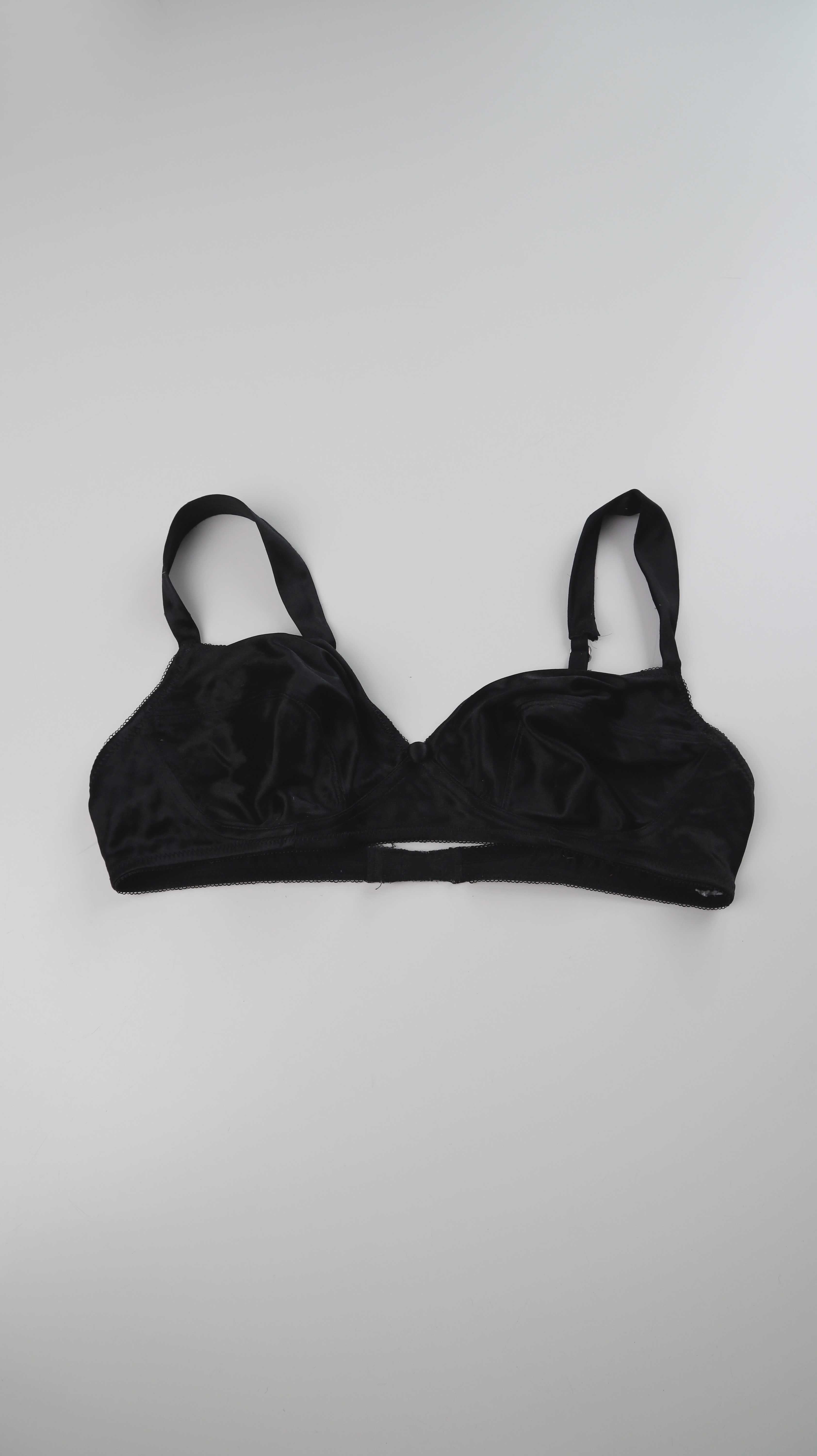 BH Stoffbh schwarz Seide 75 C T-Shirtbh