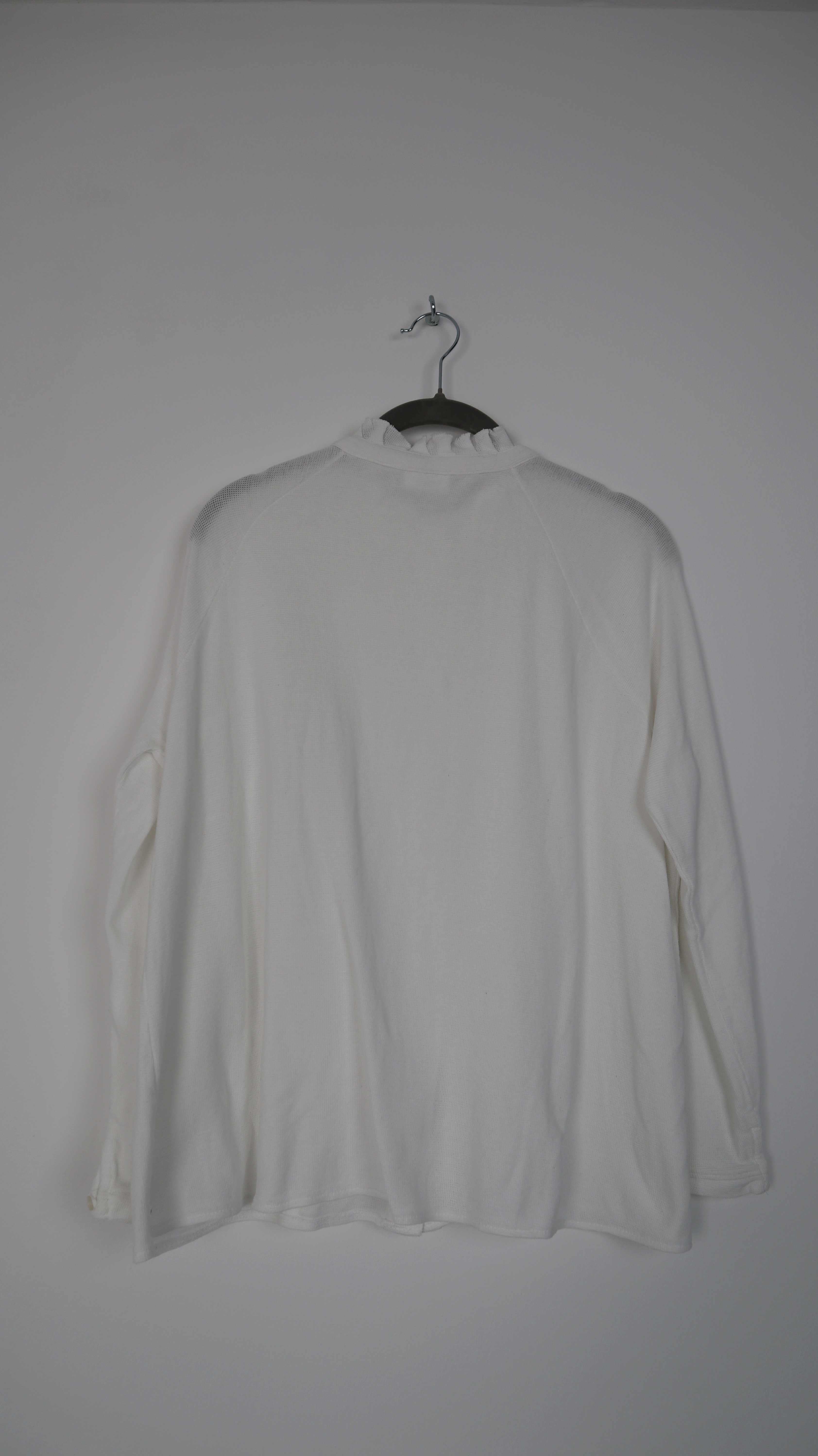 Marc O'Polo Denim Bluse weiß weiss Small S 36 Langärmlig Longsleeve