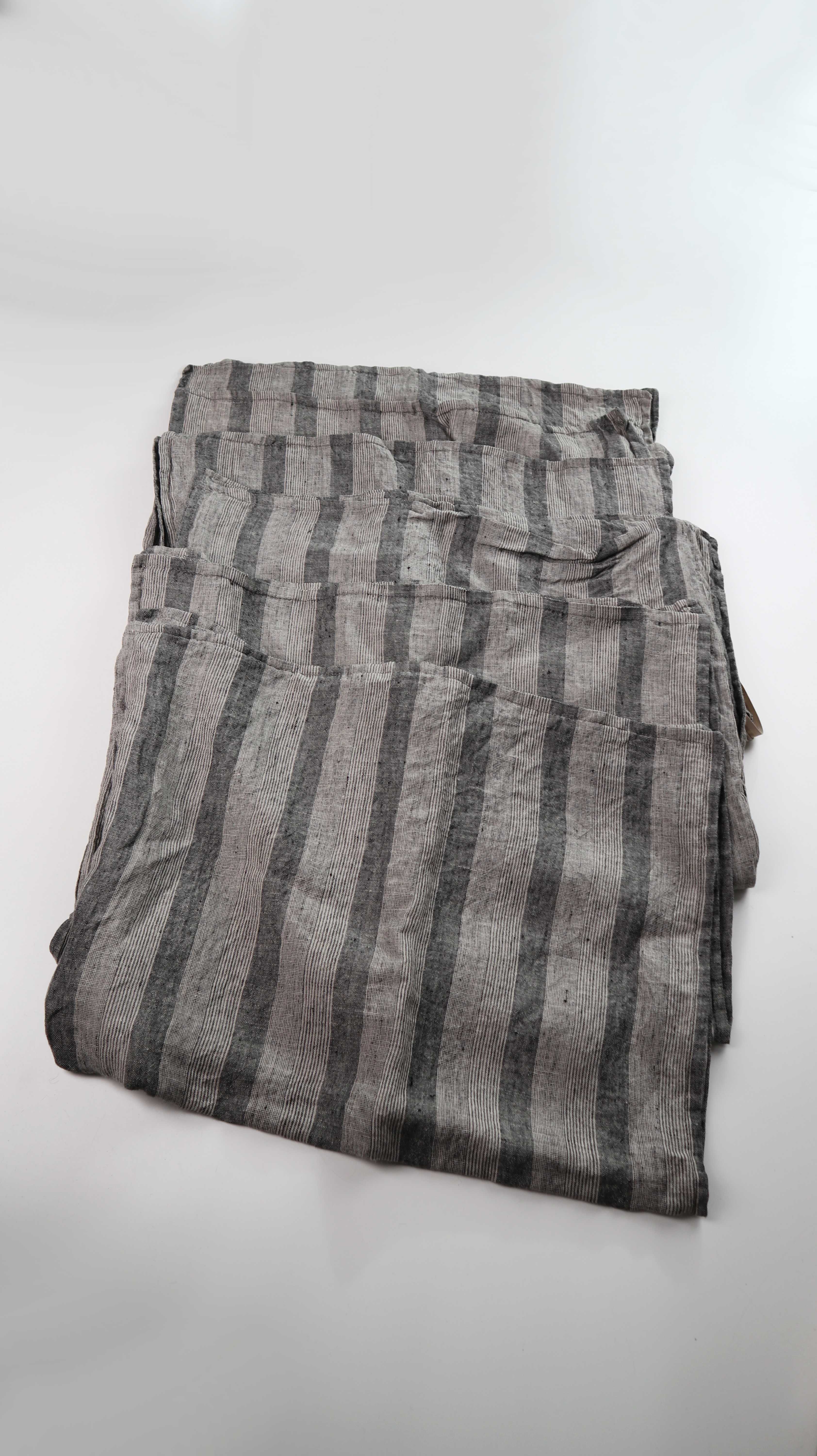 Ib Laursen Kissen Kissenbezüge Grau Leinenkissen 6 Stück 50 x 70