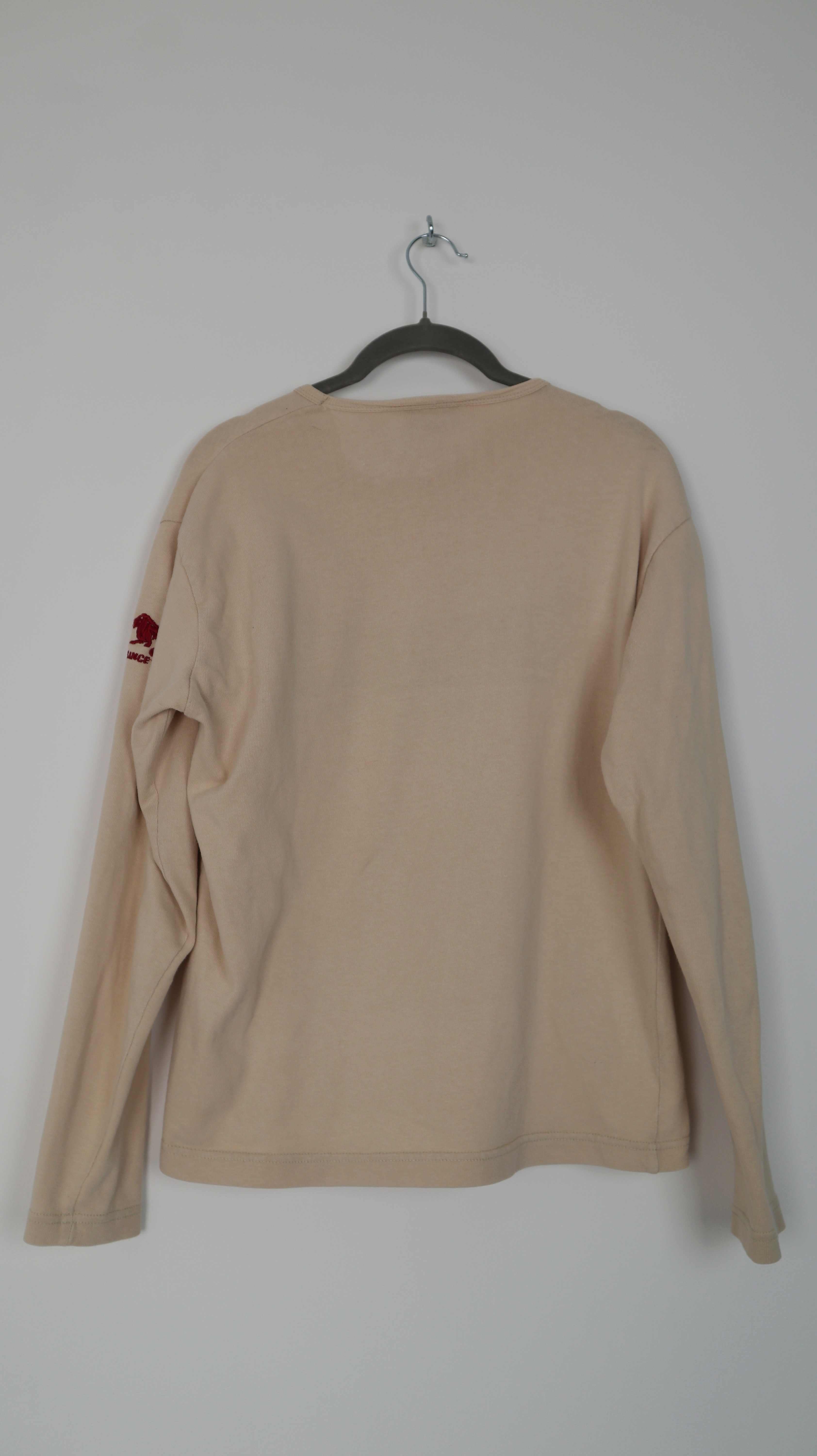 Lonsdale Longsleeve Creme Beige Oberteil 36 S Pullover basic einfarbig