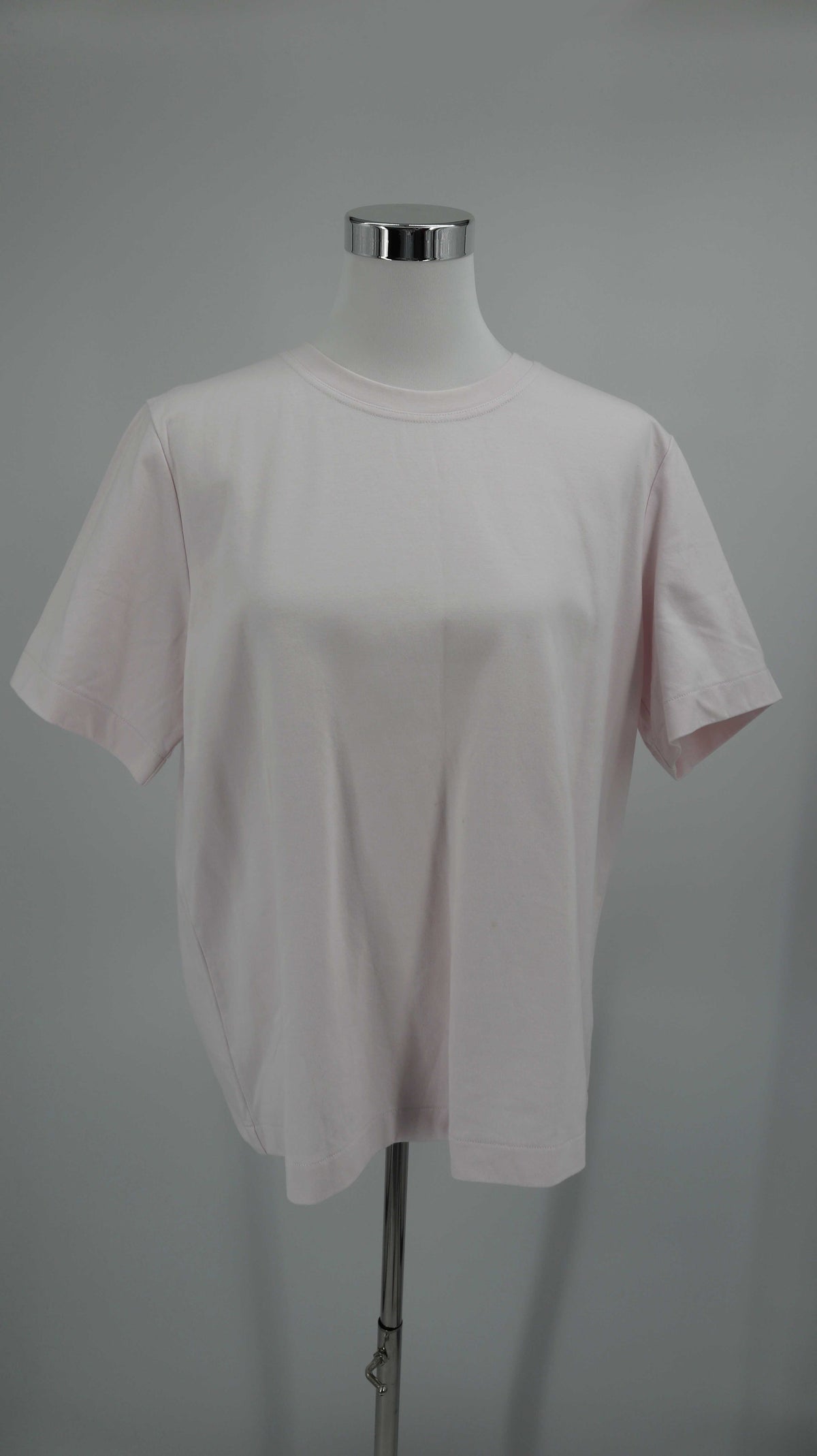 Arket Shirt rosa basic einfarbig T-Shirt 40 L Pastell Blassrosa