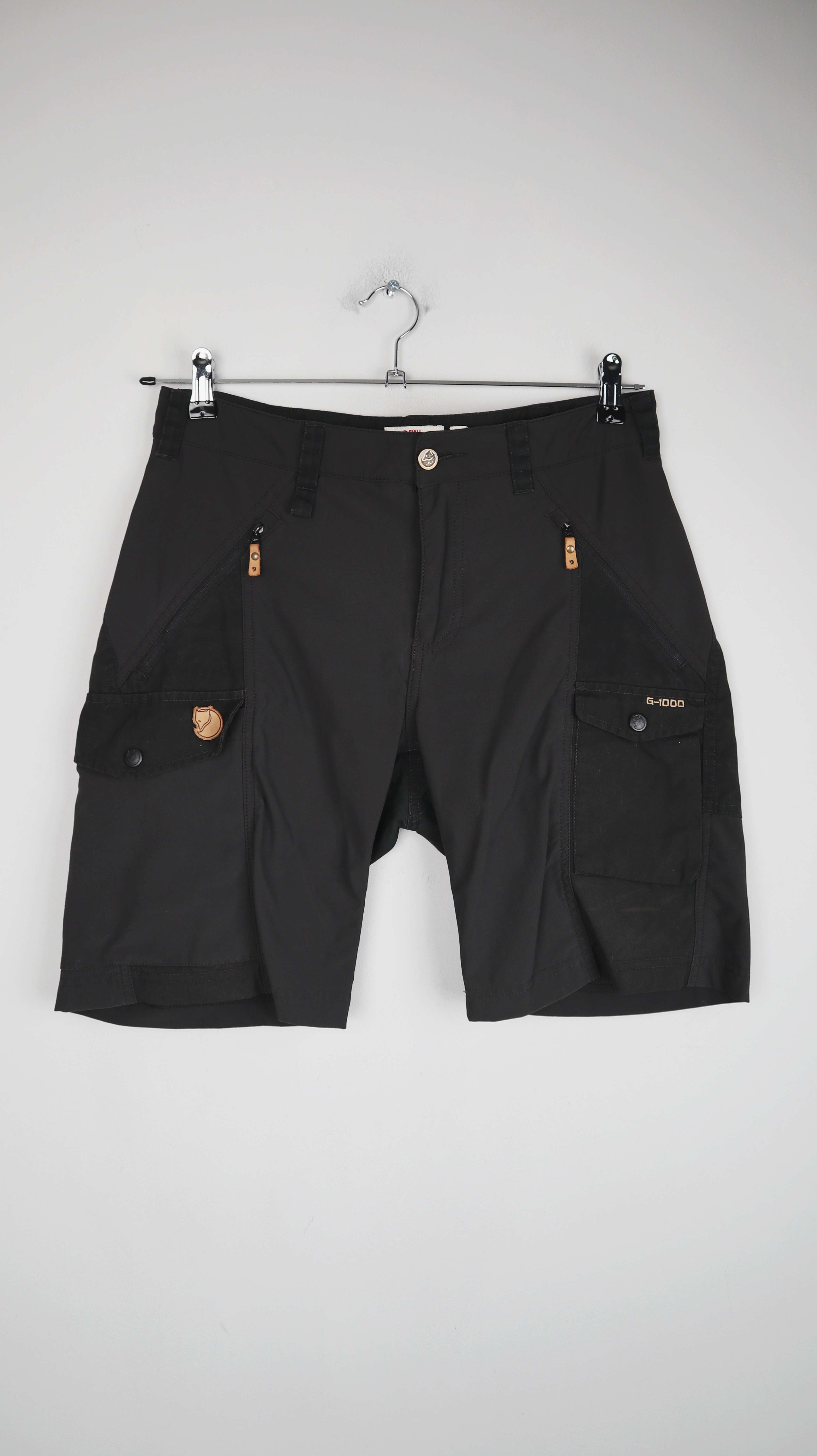 Fjällräven Shorts schwarz kurze Hose G-1000 Nikka Shorts 40 L high waist