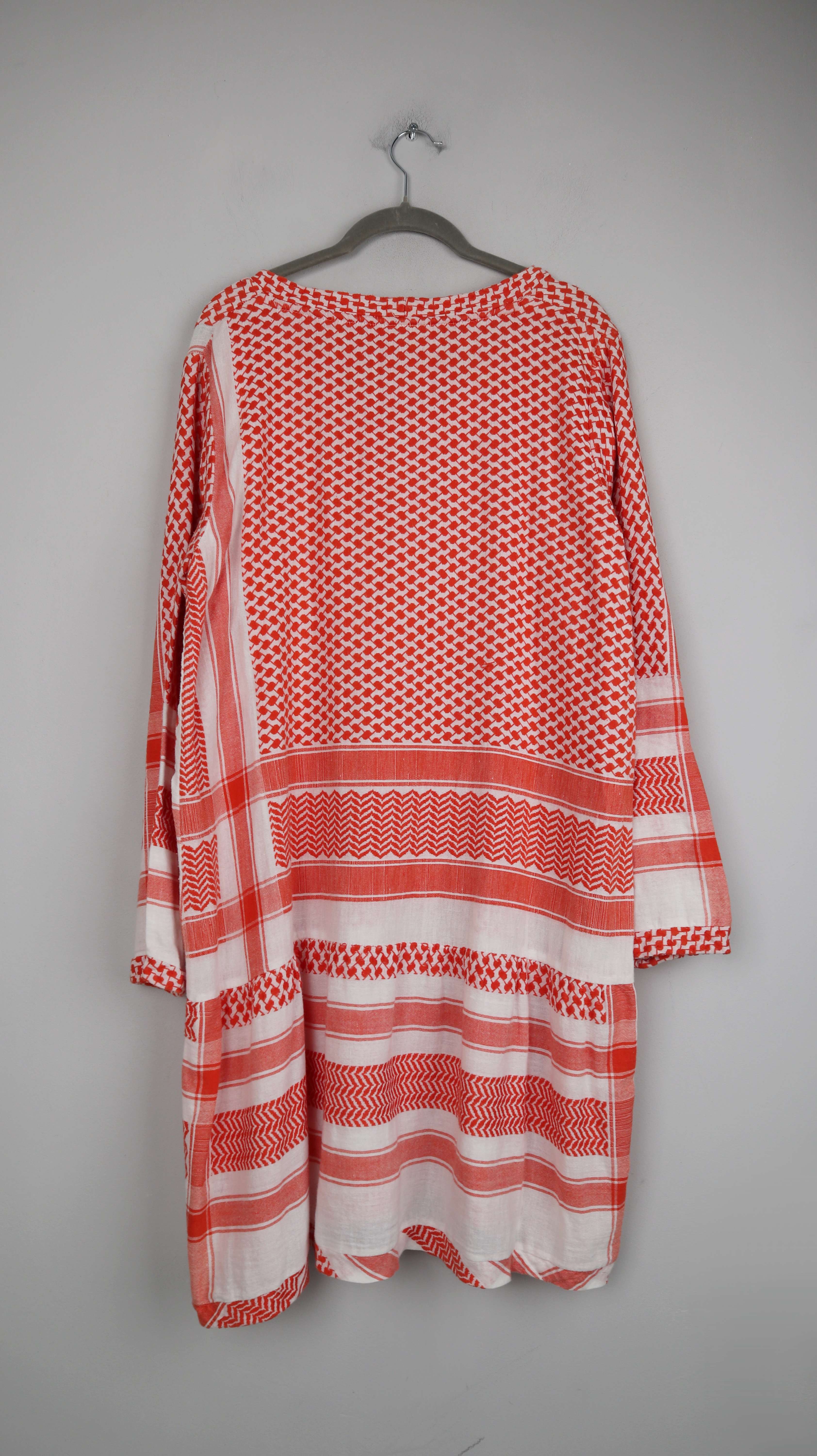 Cecilie Copenhagen Kleid Midikleid Sommerkleid 38 M Rot weiß Sommerkleid