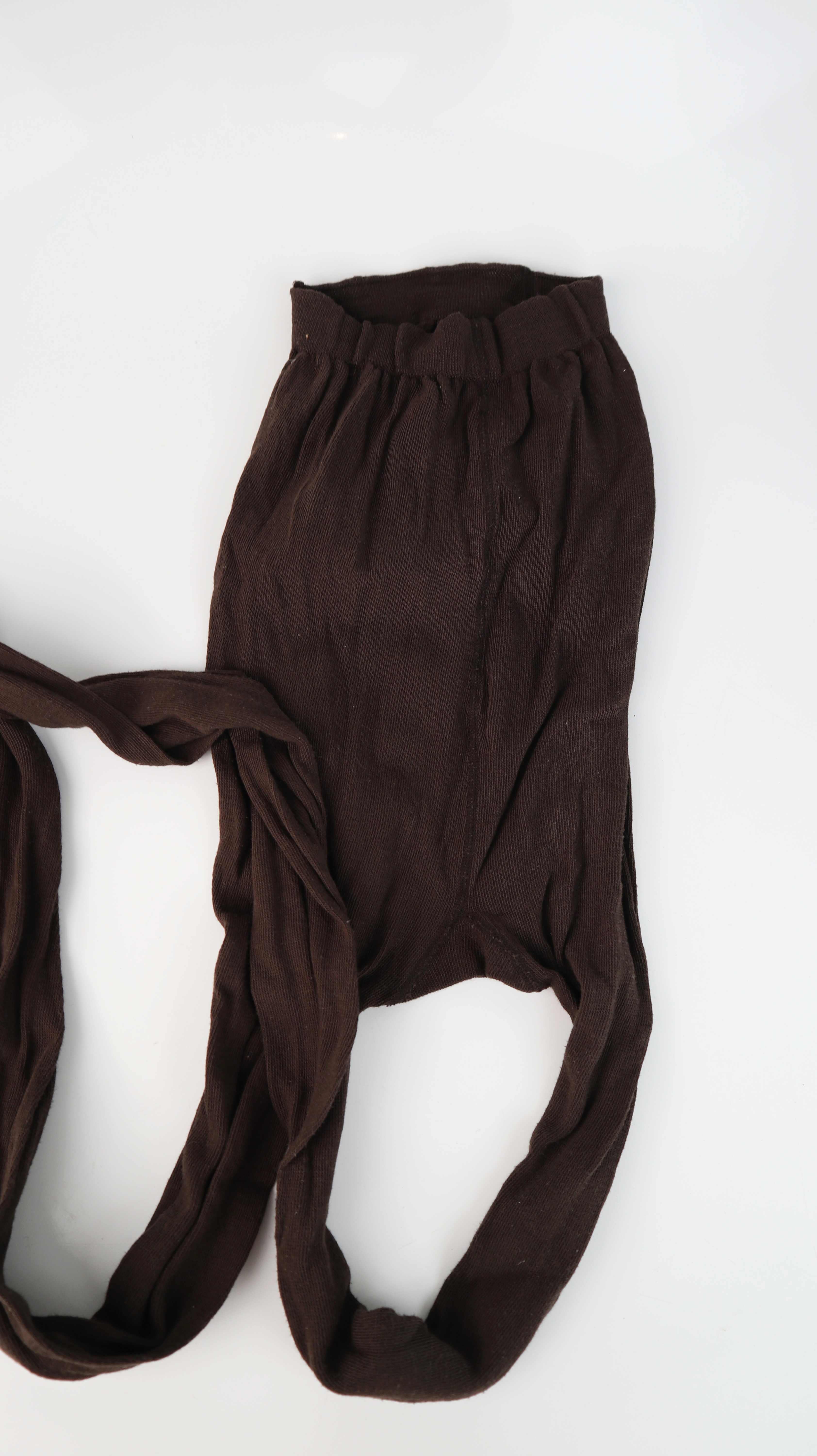 Ergree Strumpfhose Baumwolle 42 Braun Dunkelbraun