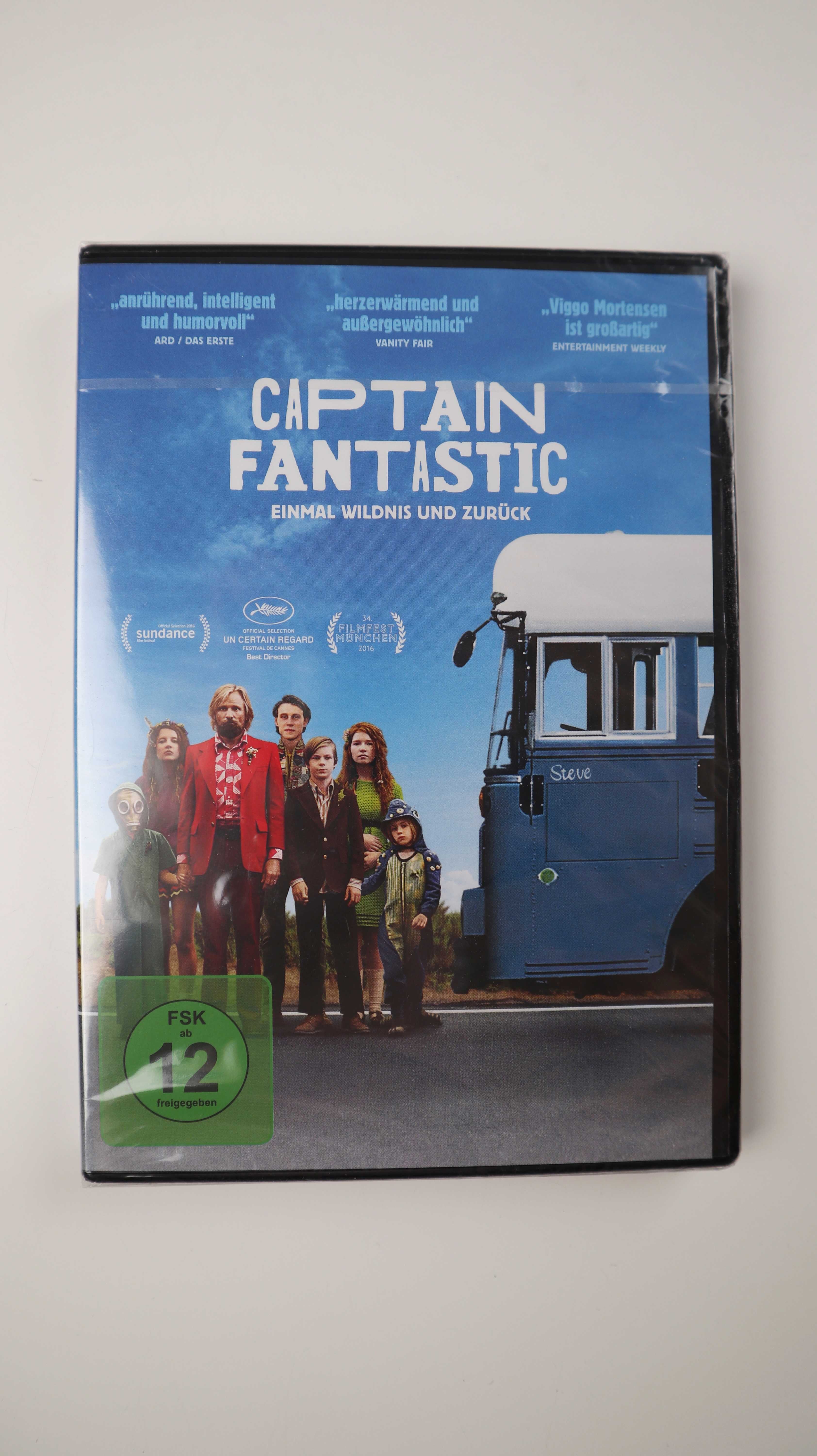 Captain Fantastic - Einmal Wildnis und zurück DVD Film Blau