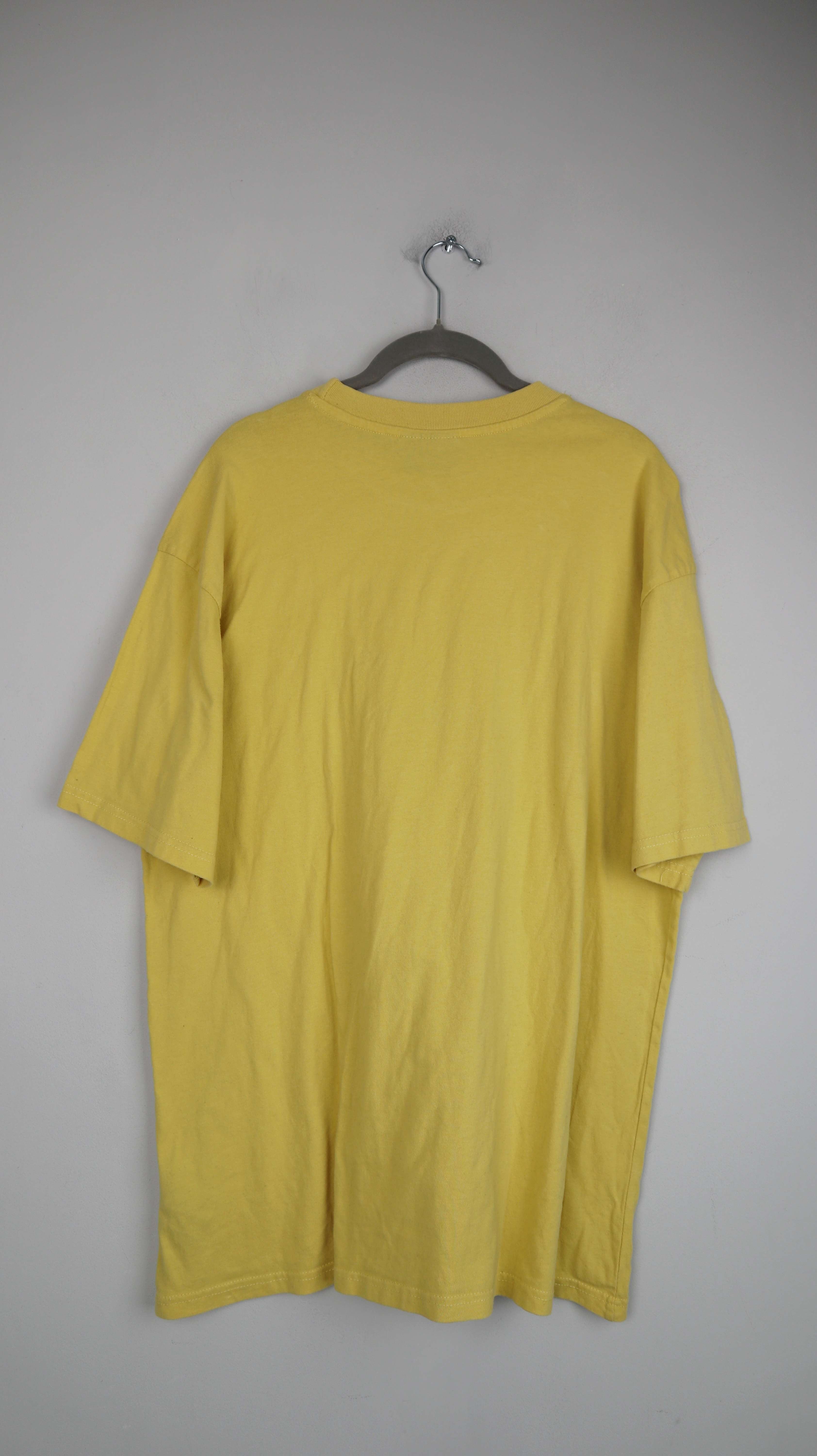 LFDY Shirt Gelb S basic Living Fast Oberteil T-Shirt