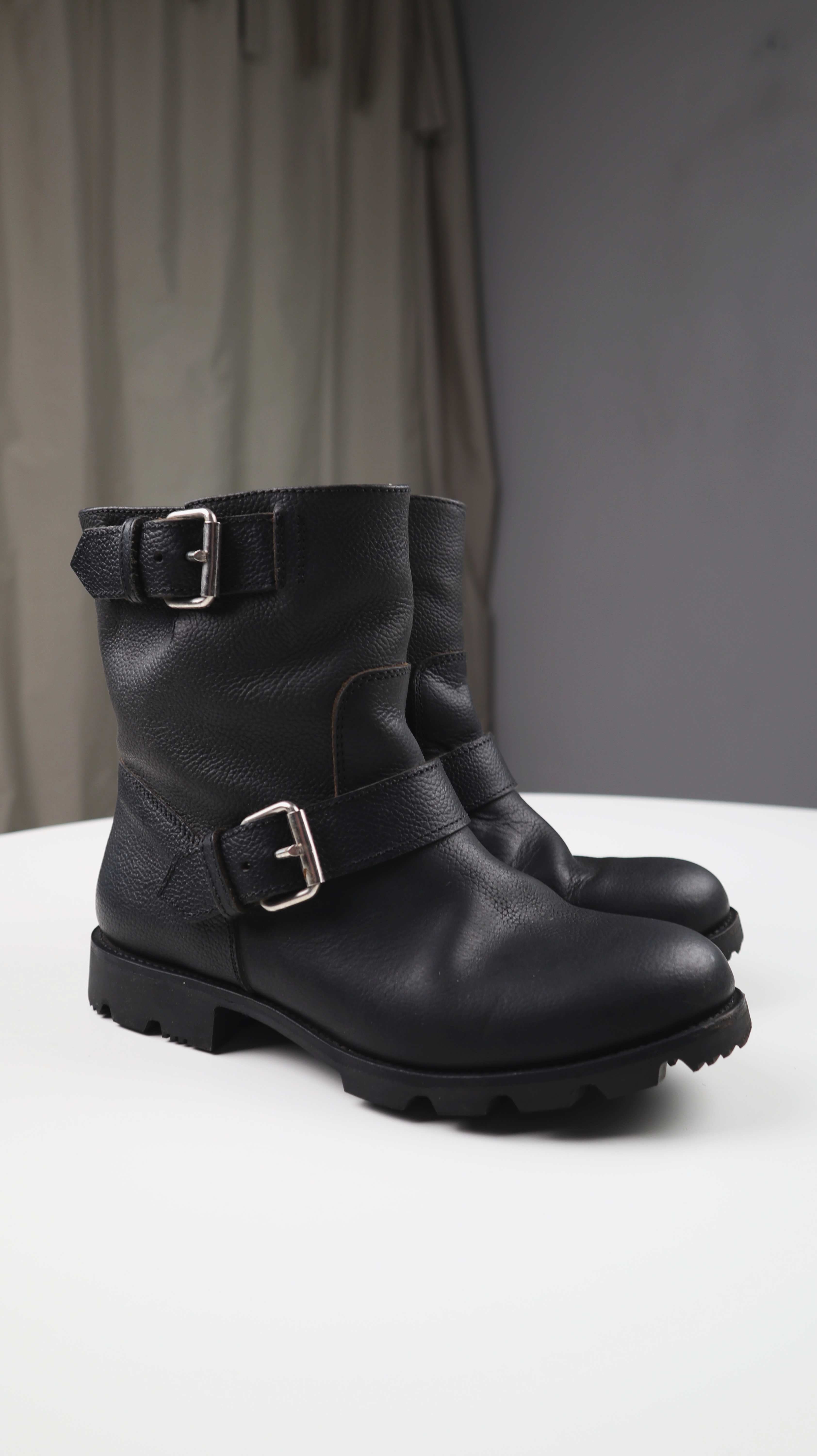 Closed Stiefeletten schwarz Boots 37 schwarz Bikerboots