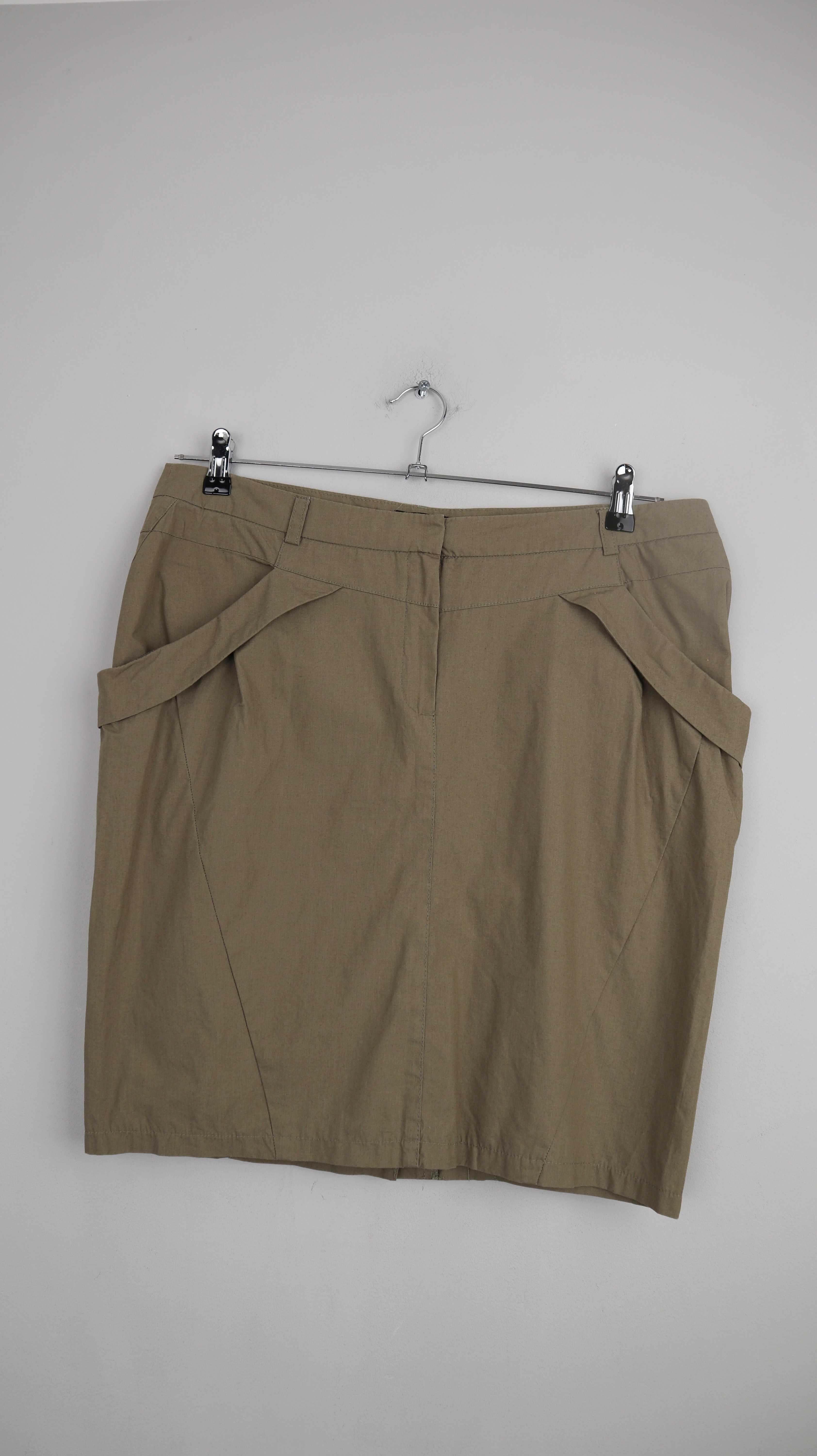 Vero Moda Rock Sommerrock Olivgrün Grün Khaki 42 XL