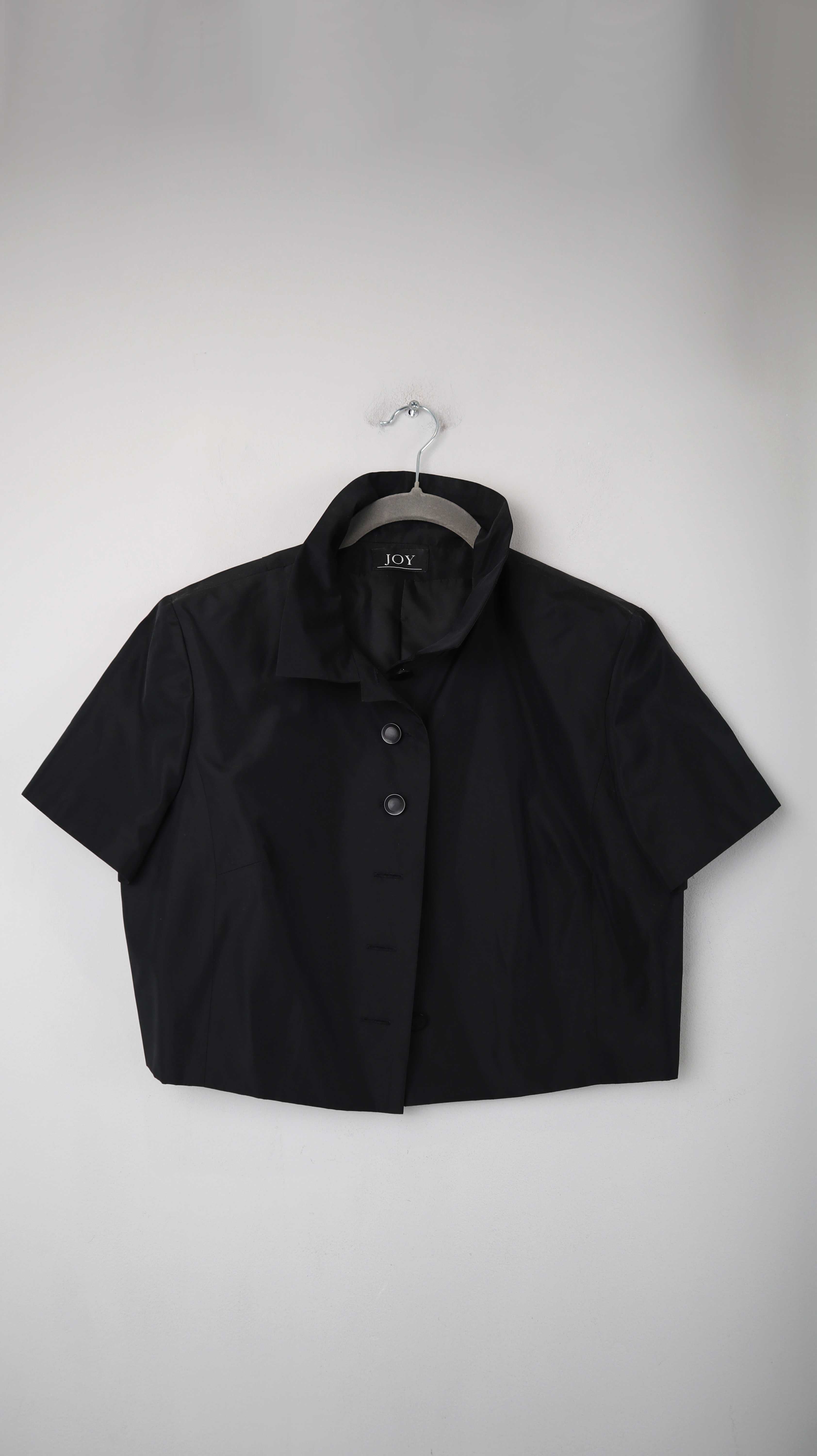 Joy Bolero Jacke Oberteil schwarz 42 XL Blazer Cardigan