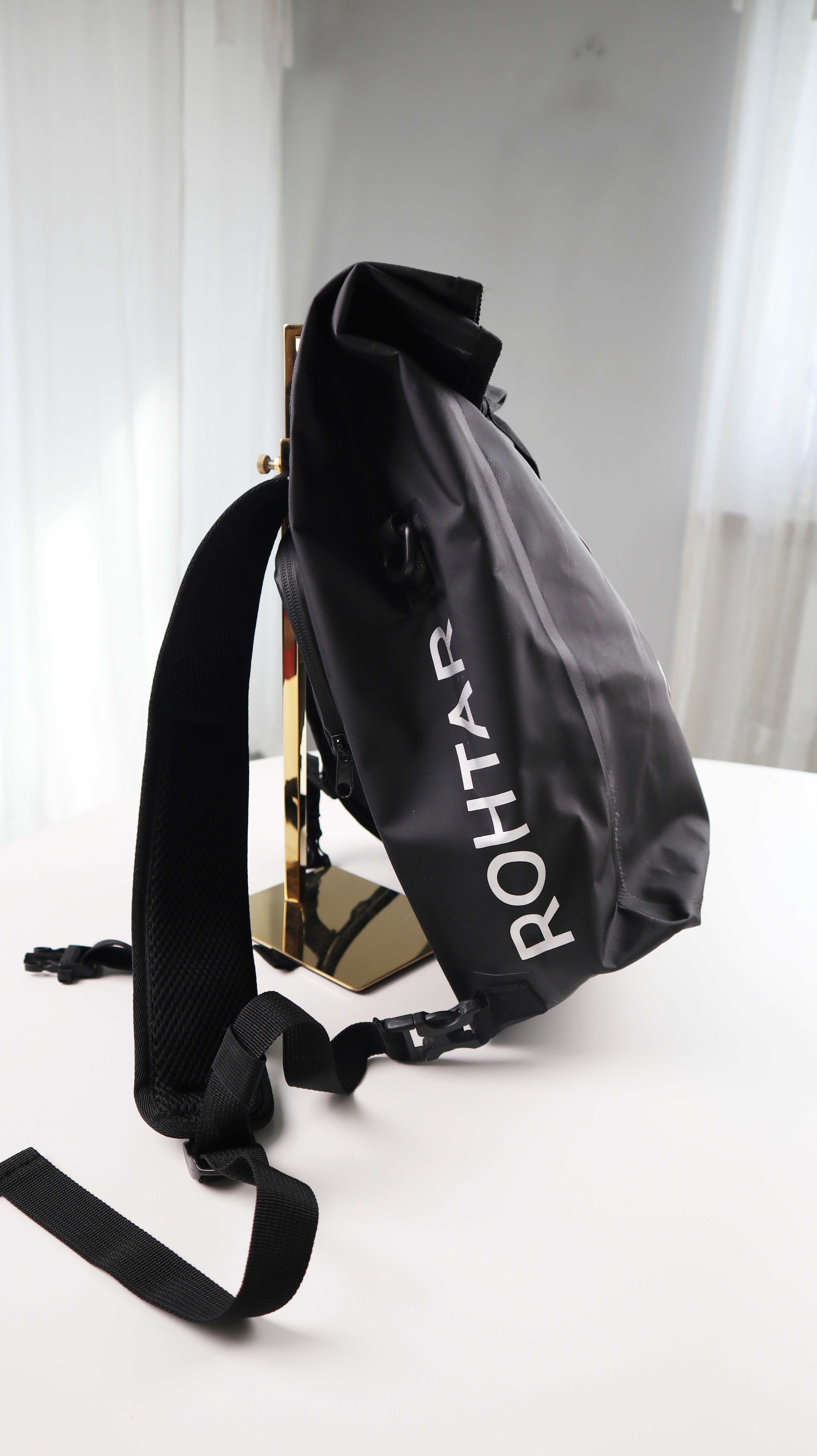 Rohtar Rucksack Fahrrad Fahrradrucksack Satteltasche schwarz