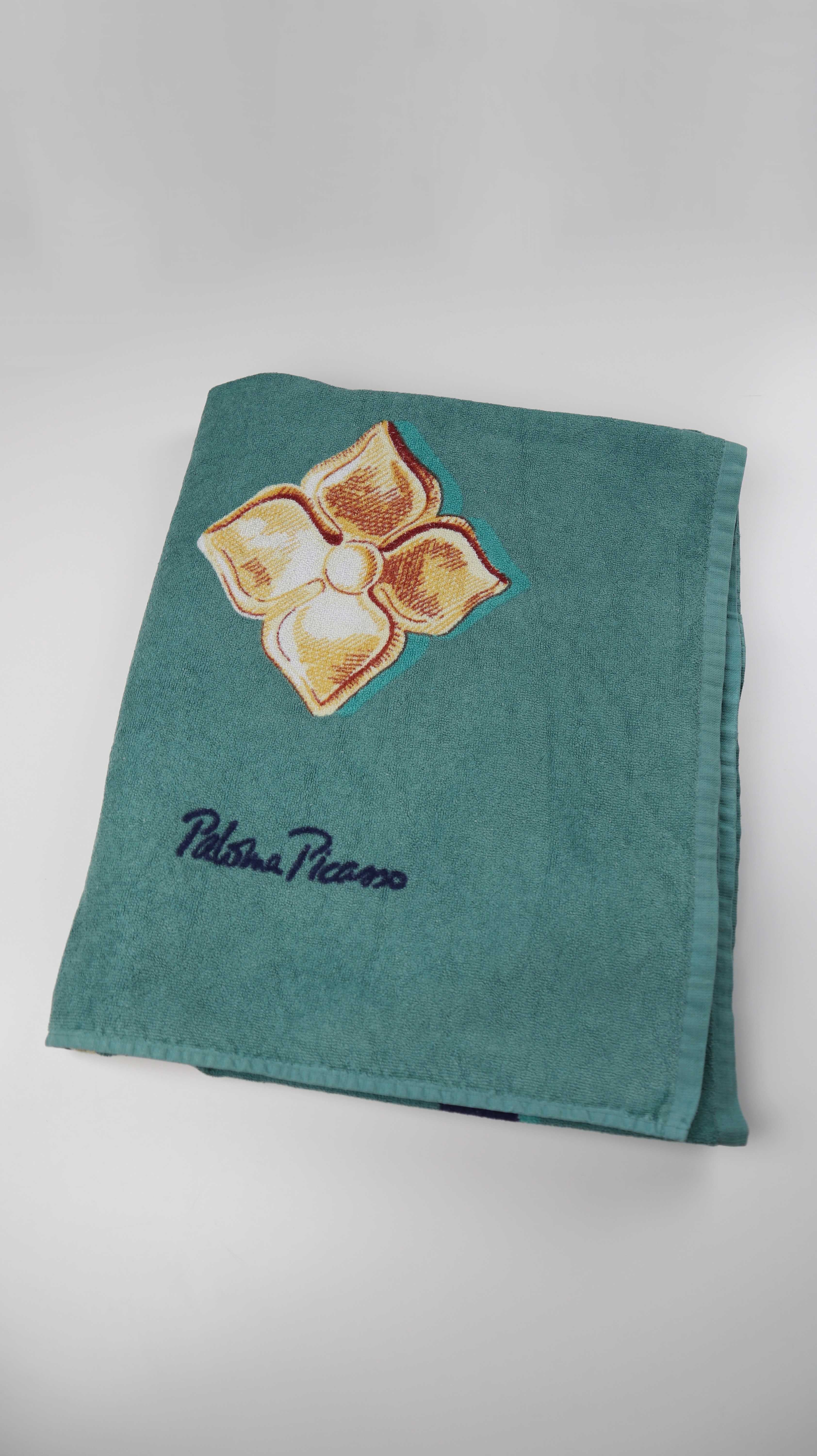 Paloma Picasso Handtuch Badetuch Frottee Türkis blau
