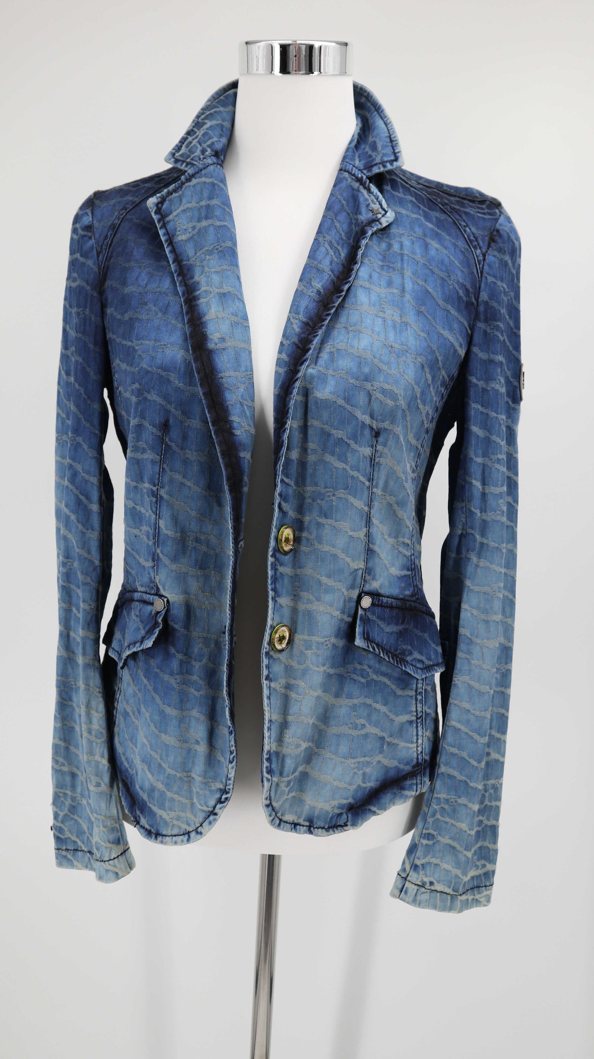 Frieda&Freddys New York Blazer Blau 38 M Jacke slim