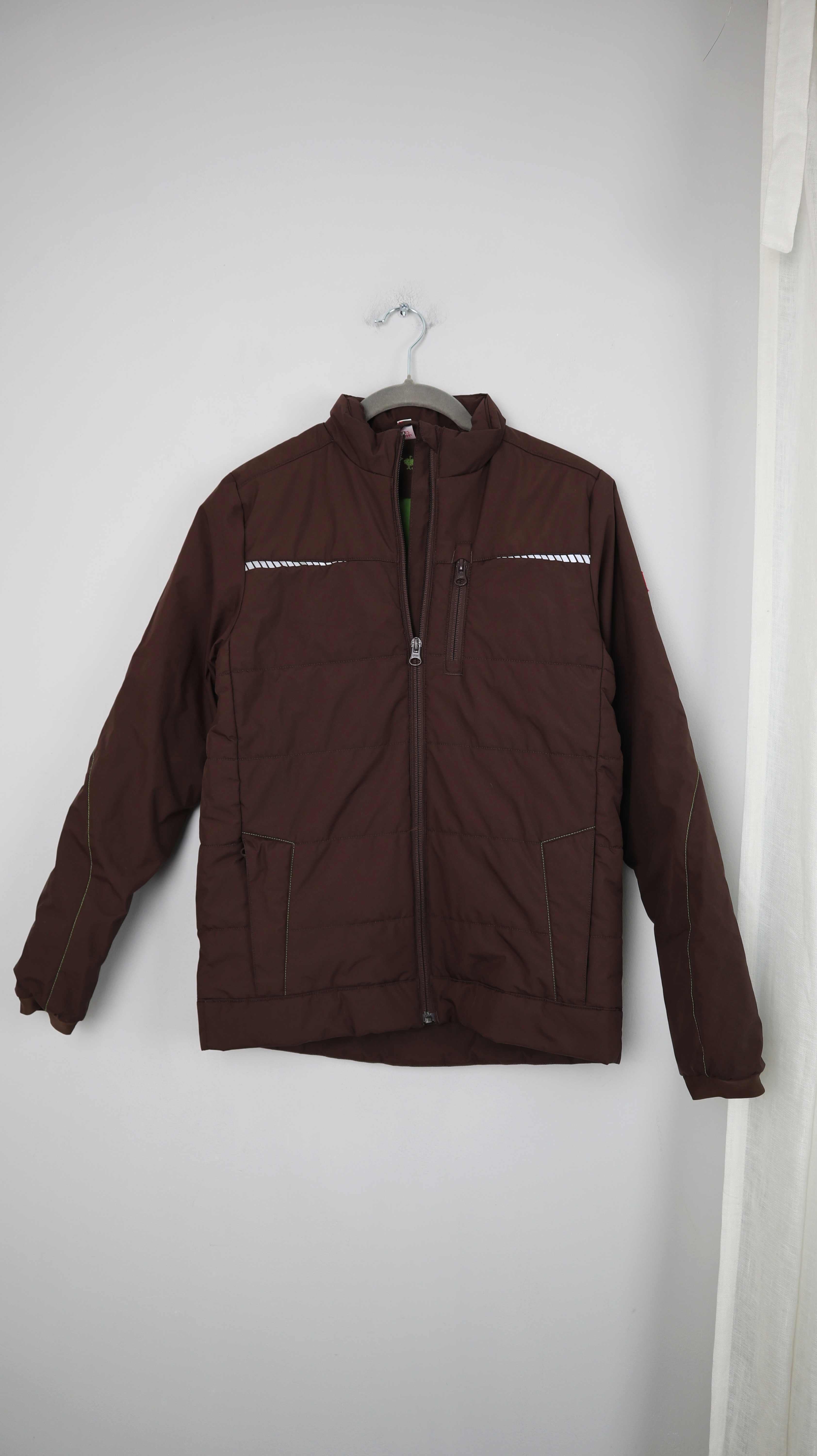 Engelbert Strauss Jacke 146 braun Steppjacke Funktionsjacke Übergangsjacke