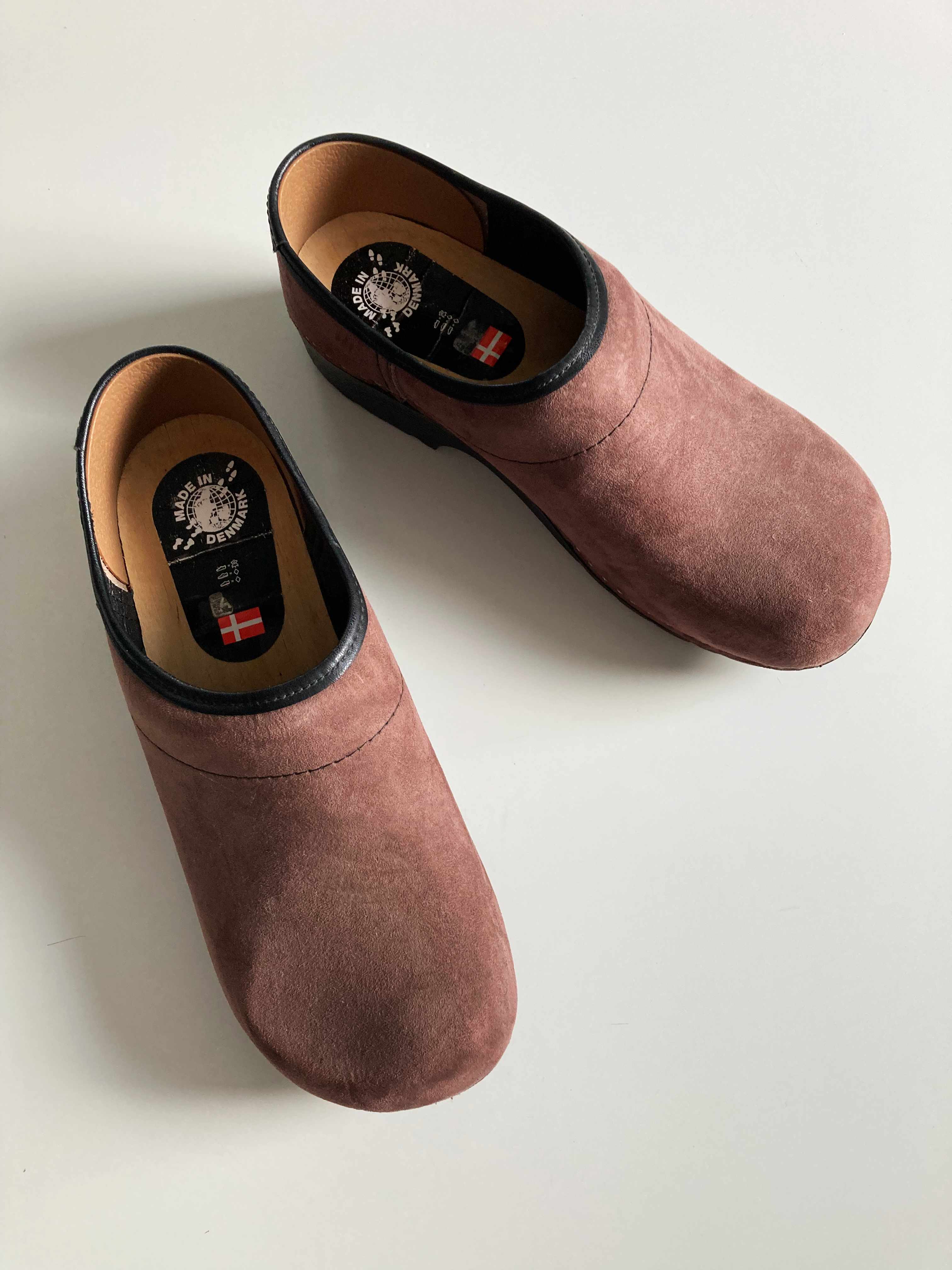 Schwedische Holzclogs Clogs braun 45 made in denmark Holzschuhe Hausschuhe