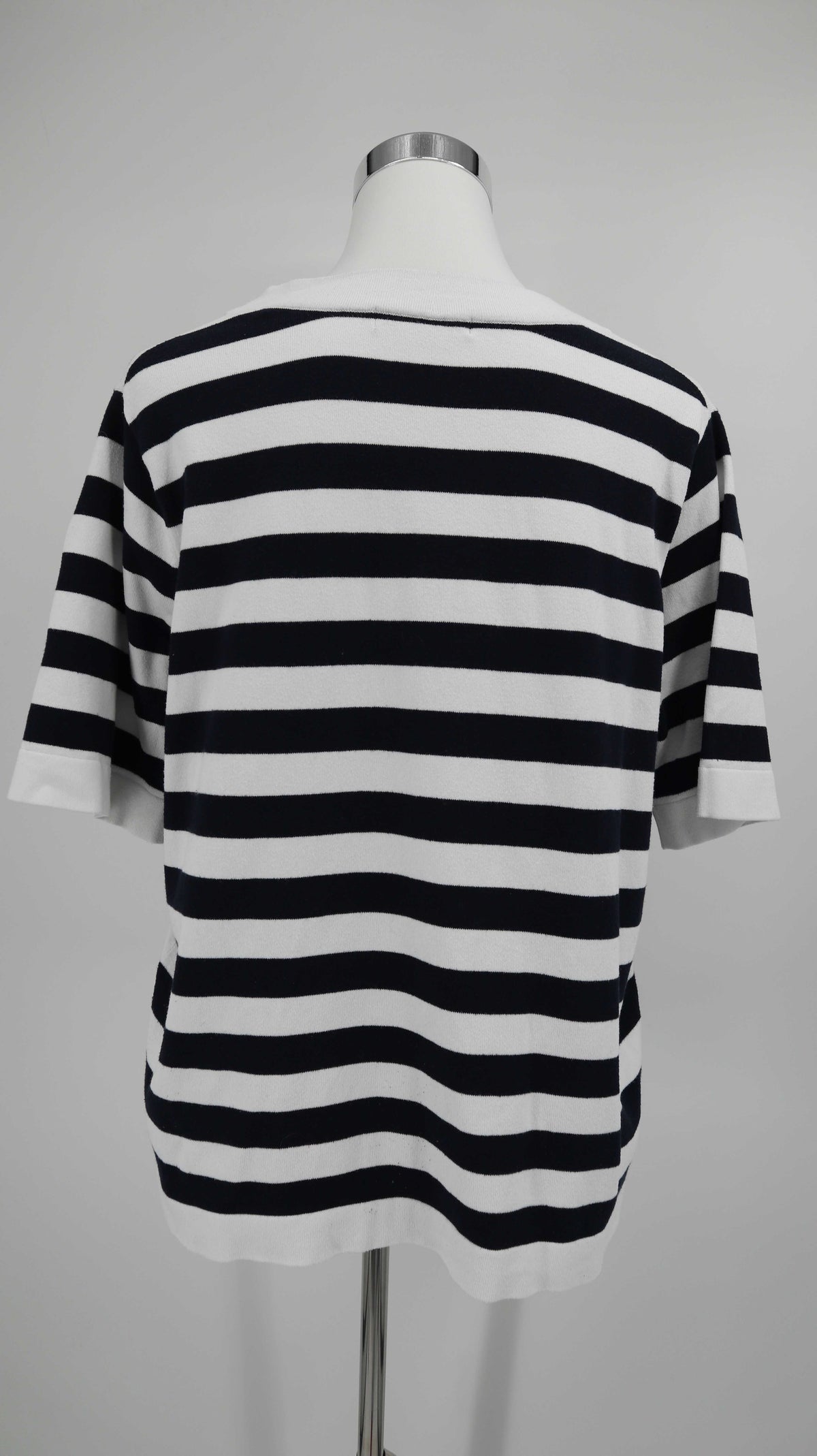 Boden Shirt gestreift Streifenshirt XL schwarz weiß T-Shirt Oberteil