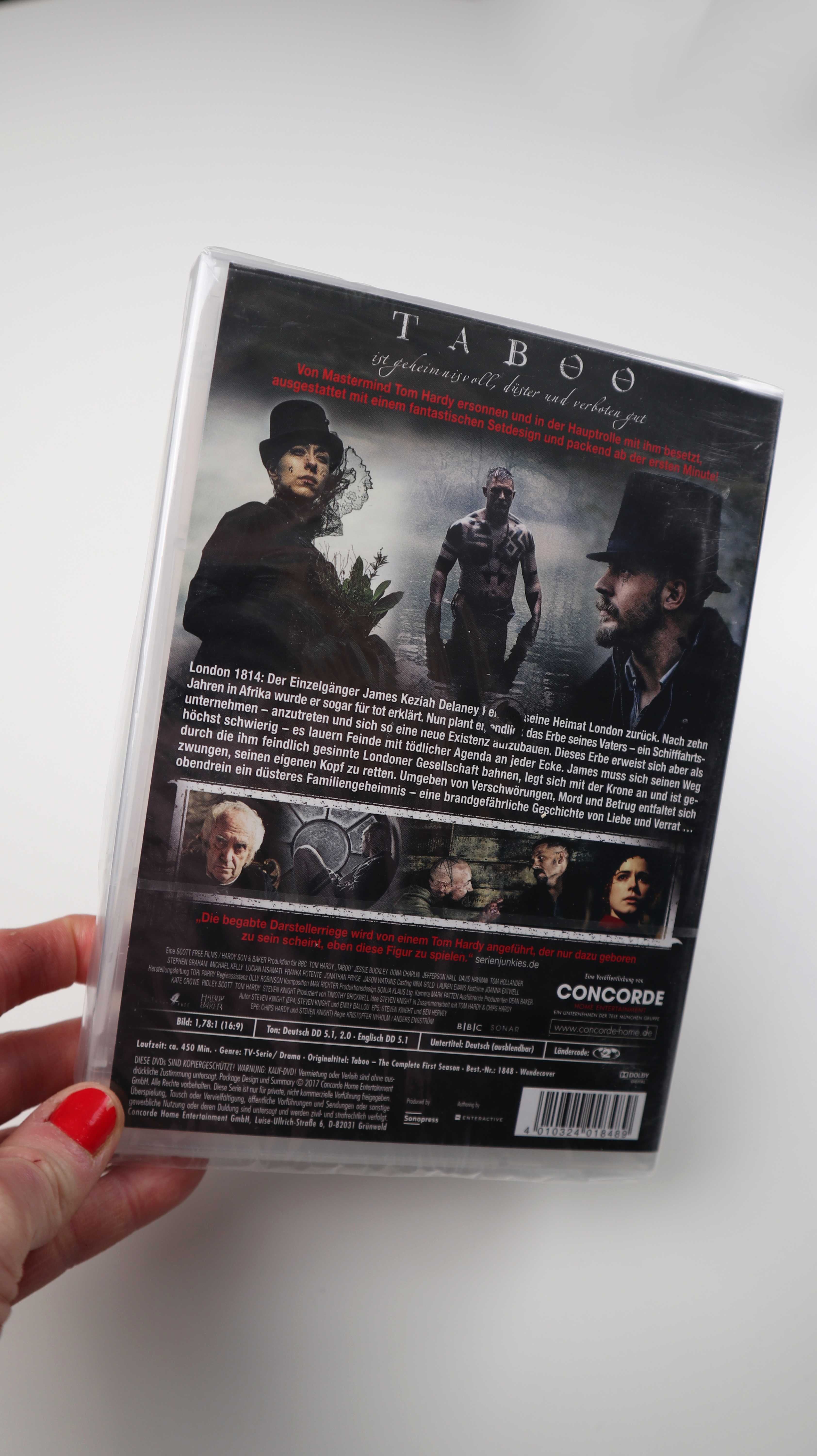 Taboo - Die komplette 1. Staffel Dvd Film