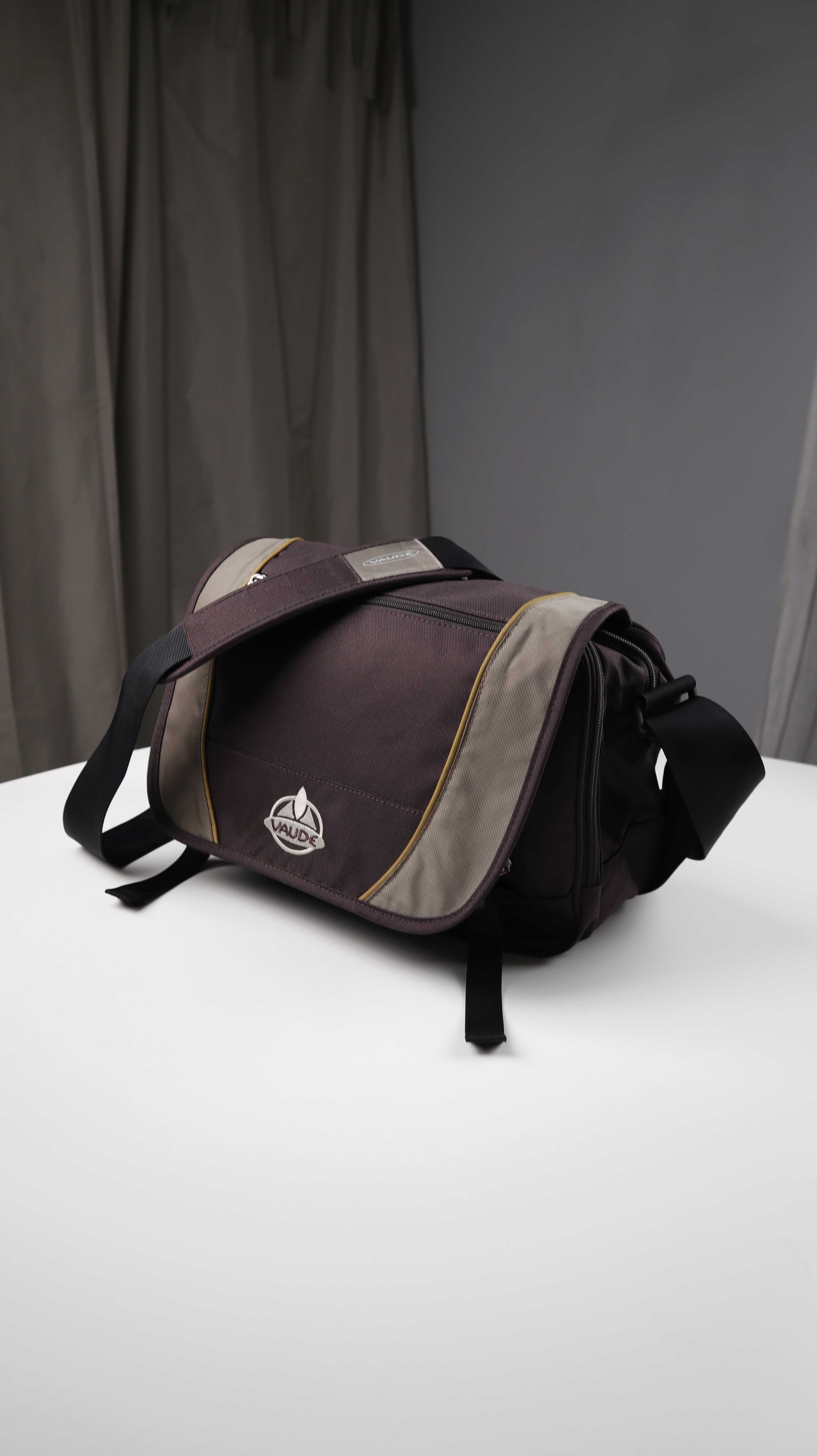 Vaude Umhängetasche braun Tasche Schultertasche Crossbag Khaki